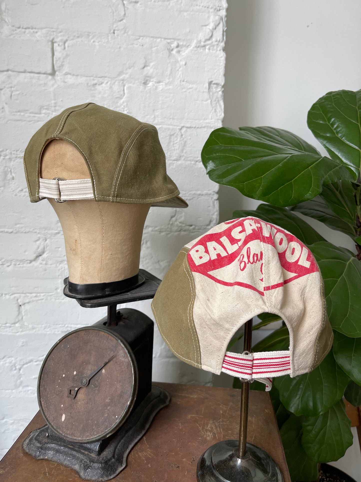 Olive Canvas Hat