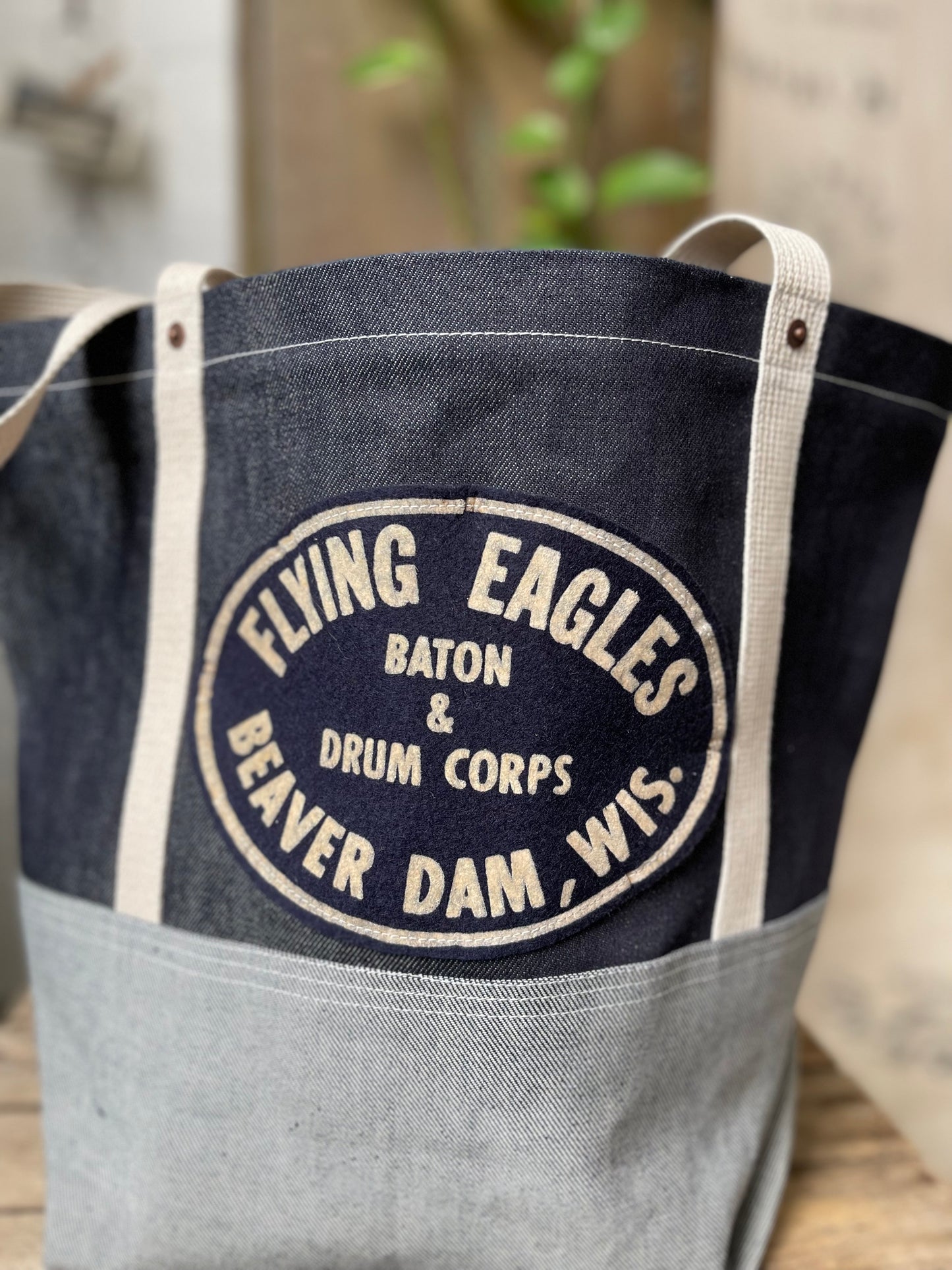 Raw Denim Tote