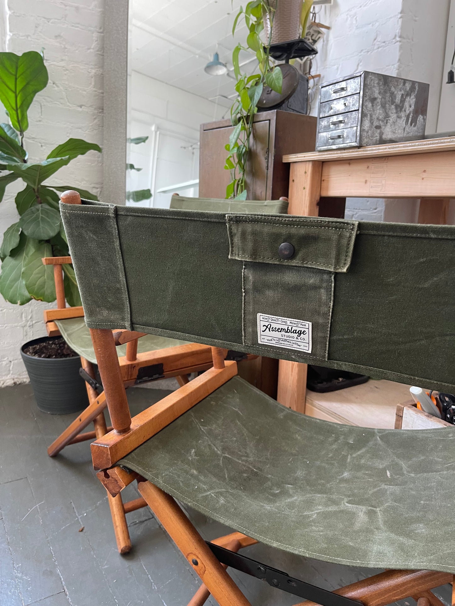 Military Canvas Director’s Chair