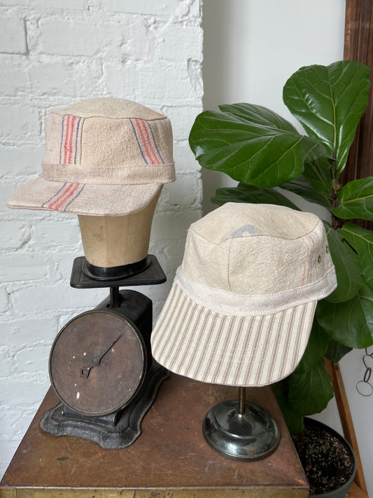 Feedsack Painter's Cap
