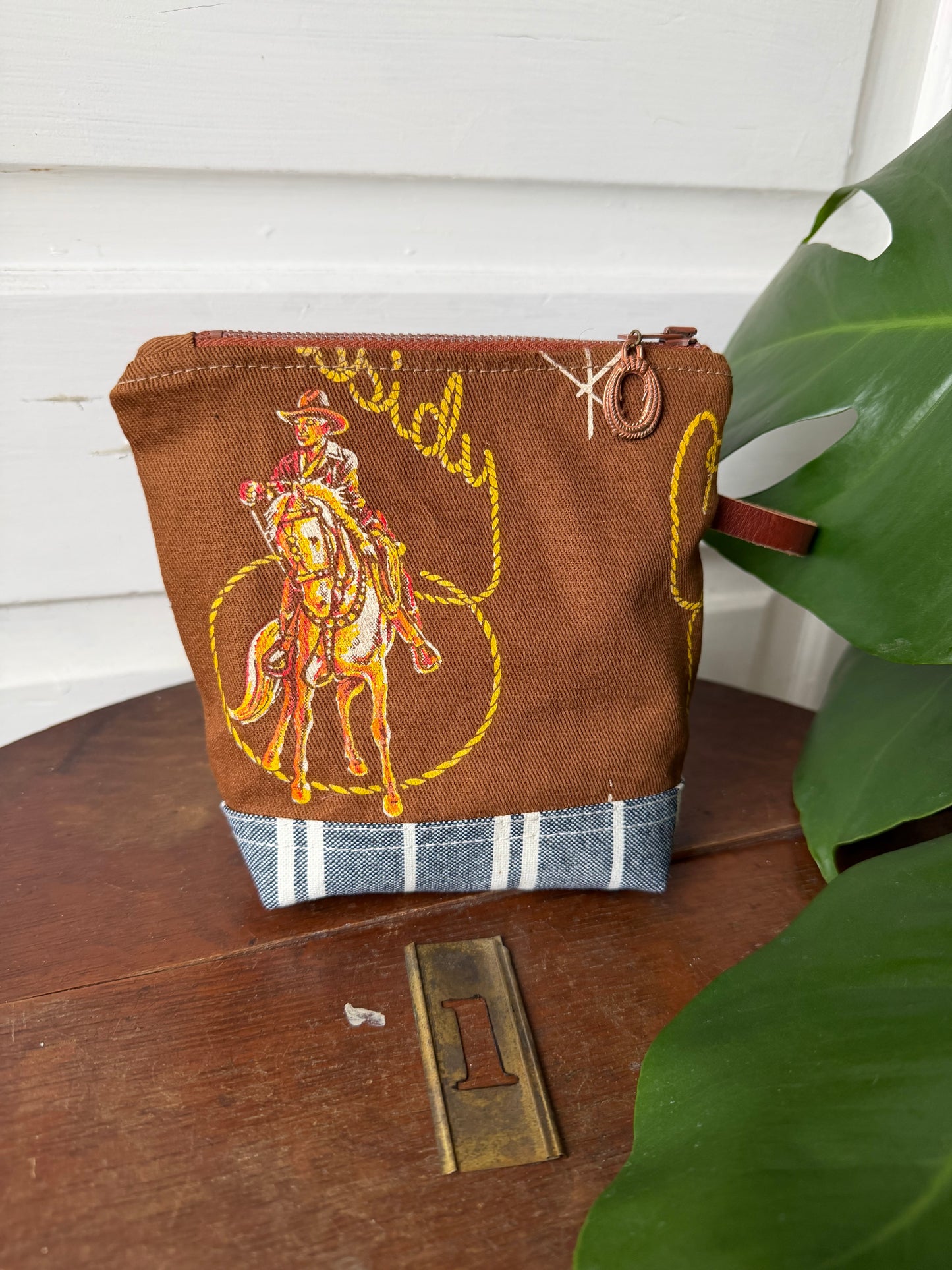 Hopalong Cassidy Zipper Pouches