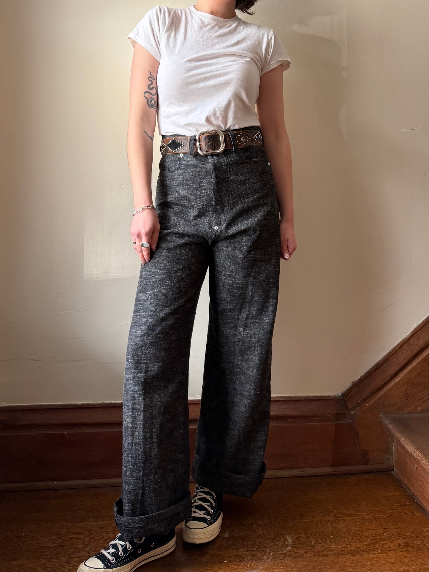 Slub Denim Buckleback Friskos [30x31]
