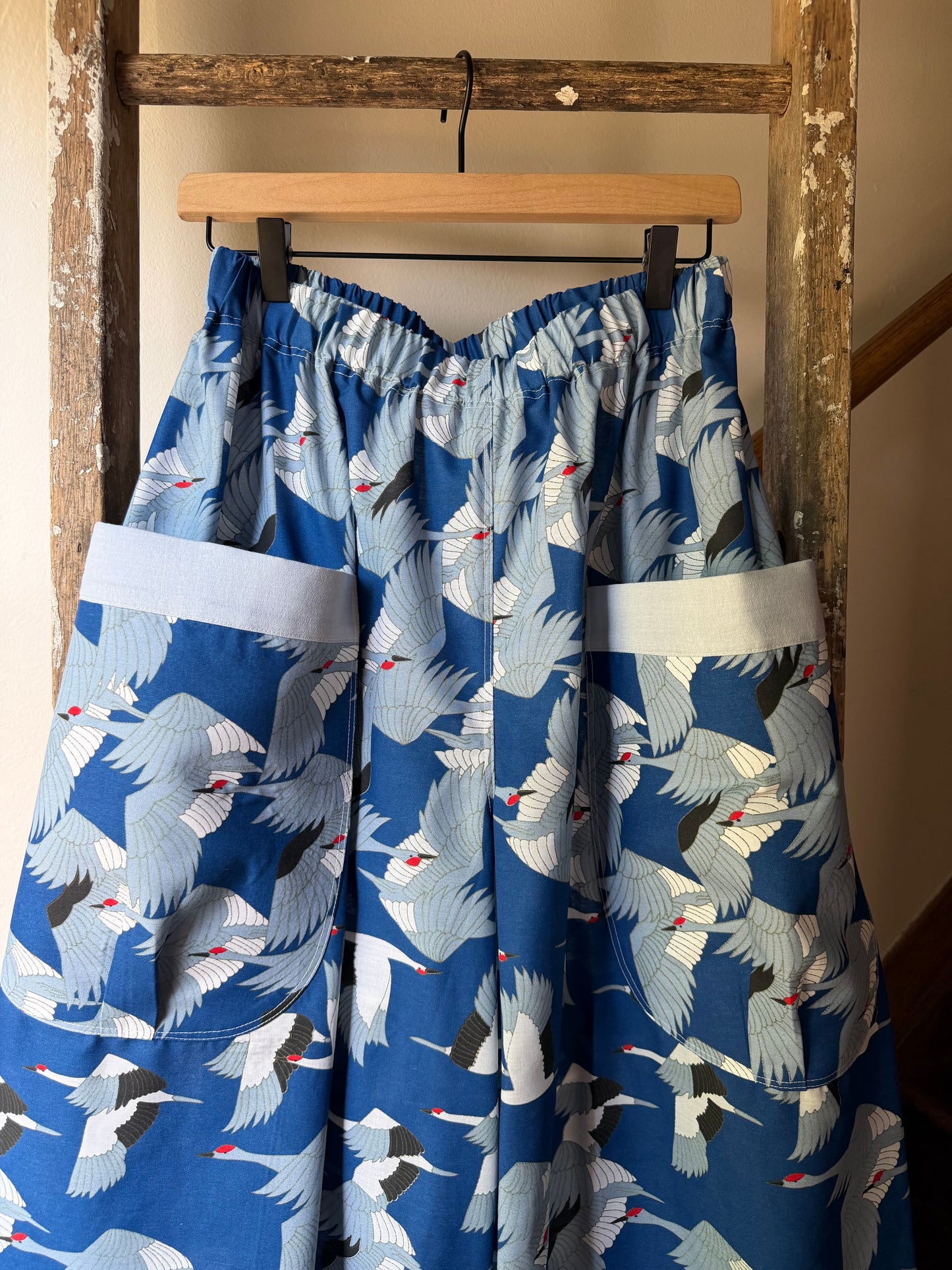 Crane Wide Leg Palazzo Pants [L]