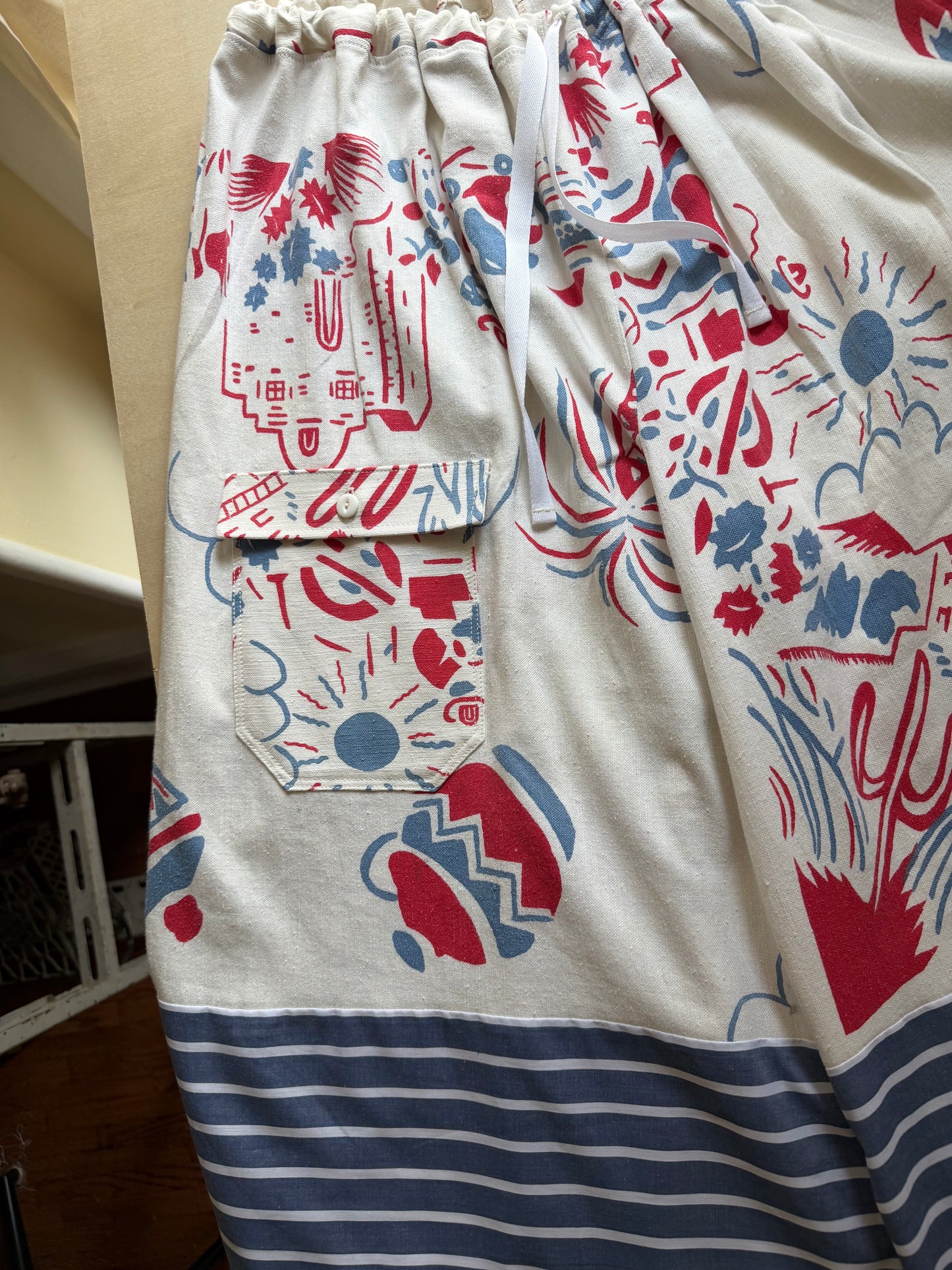 Southwestern Culotte Beach Pants [L/XL]