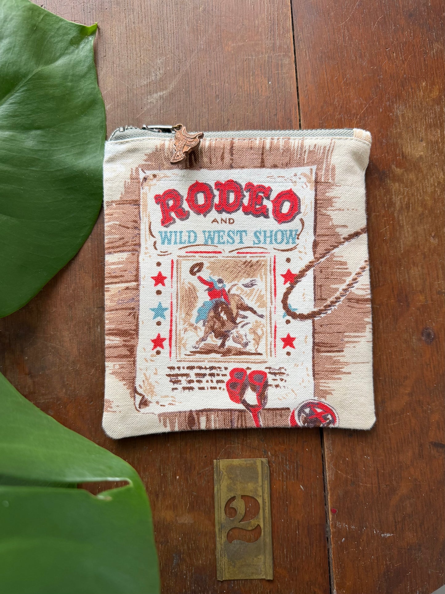 Wild West Zipper Pouches