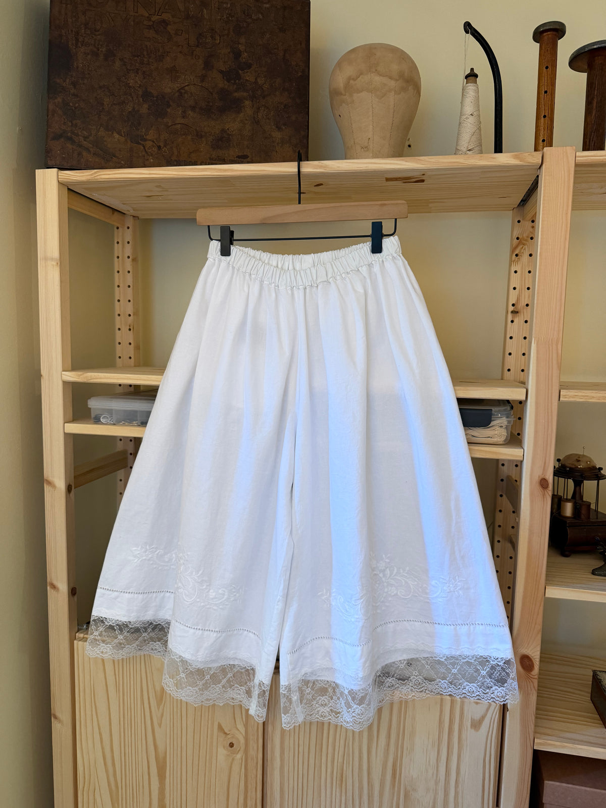 Pillowcase Bloomers with Lace Hem [OS]