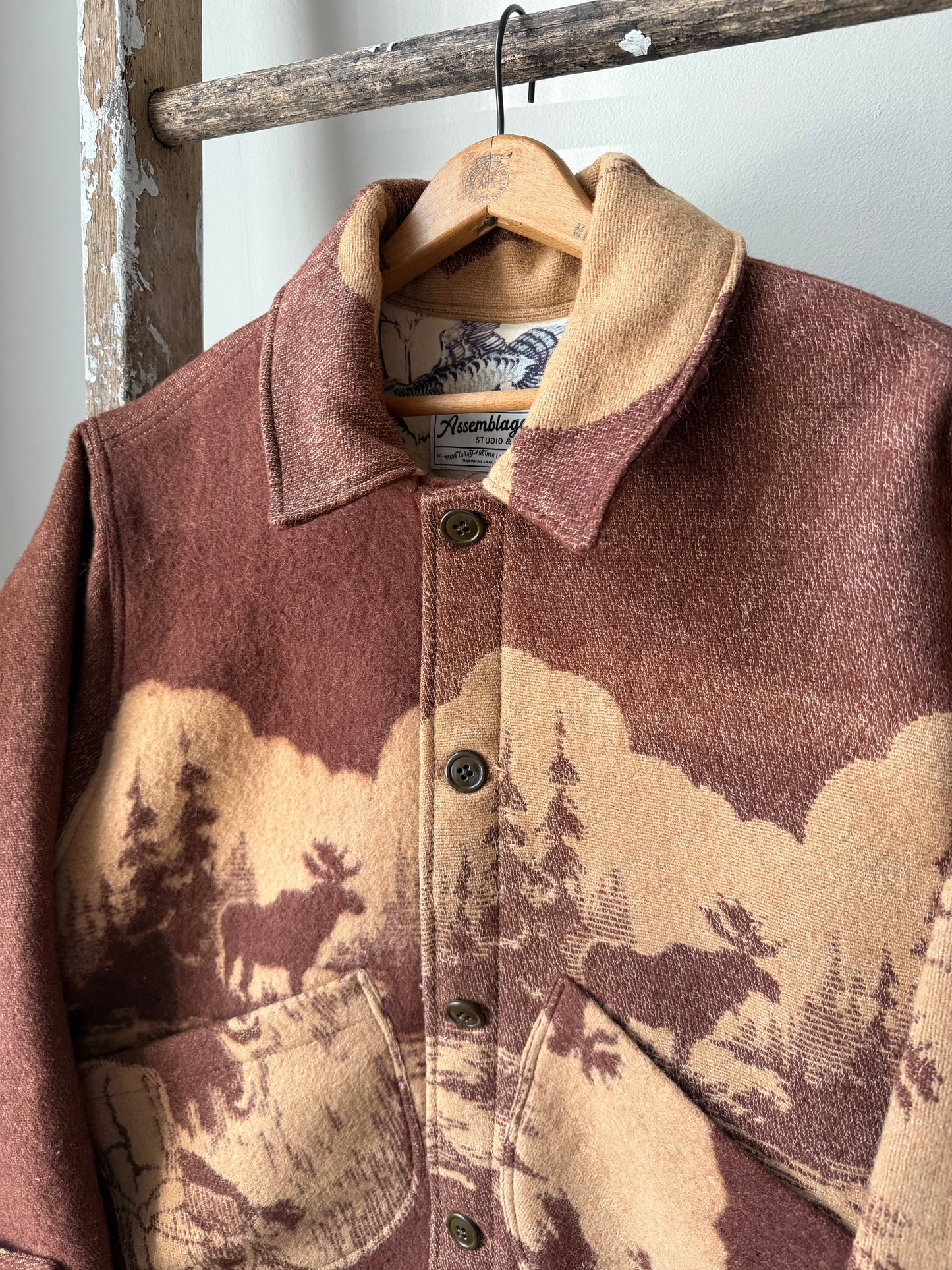Wool Moose Jacket [S]