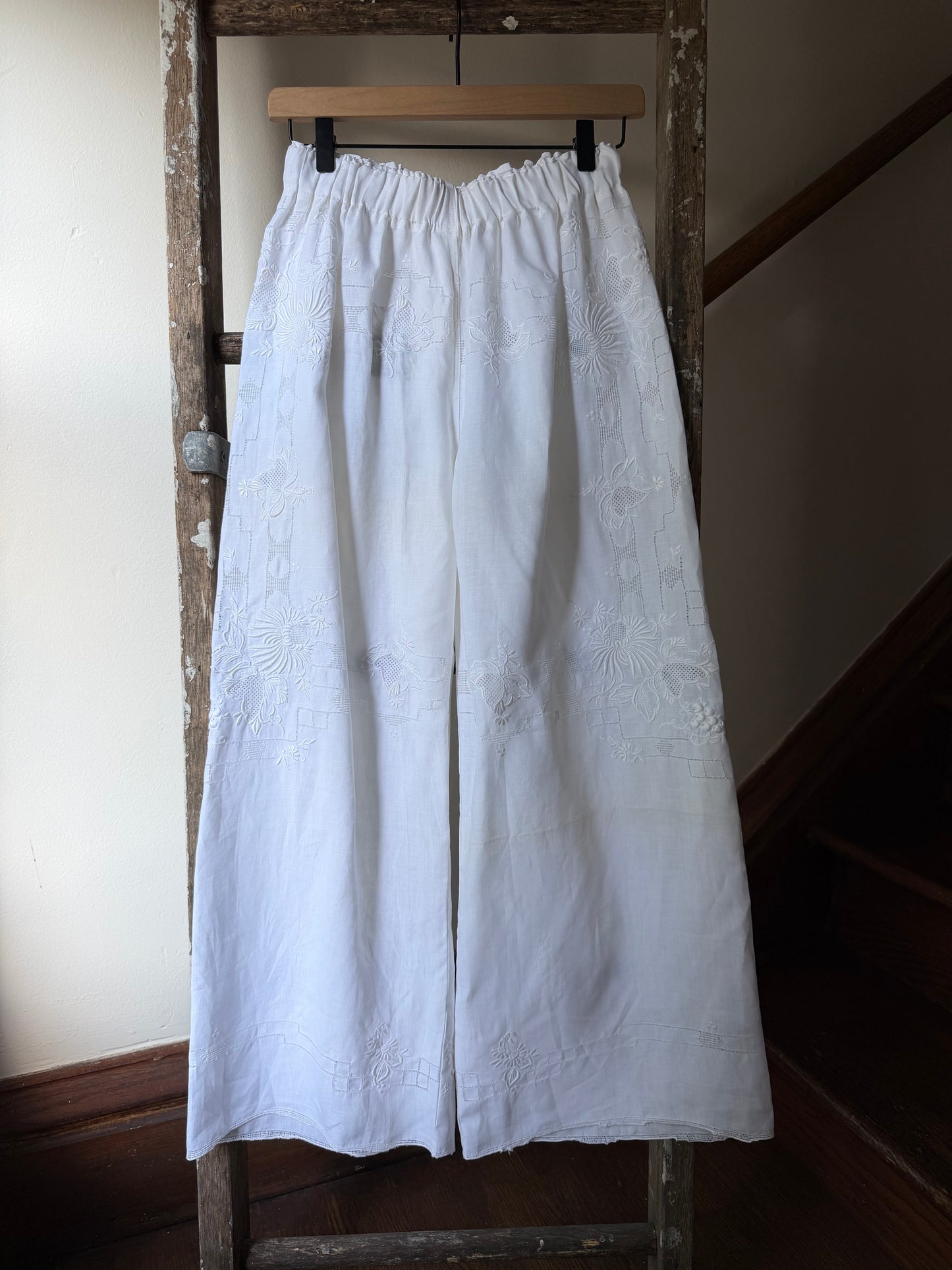 Heirloom Linen Bloomer Pants w/ Wrap Skirt [S/M]