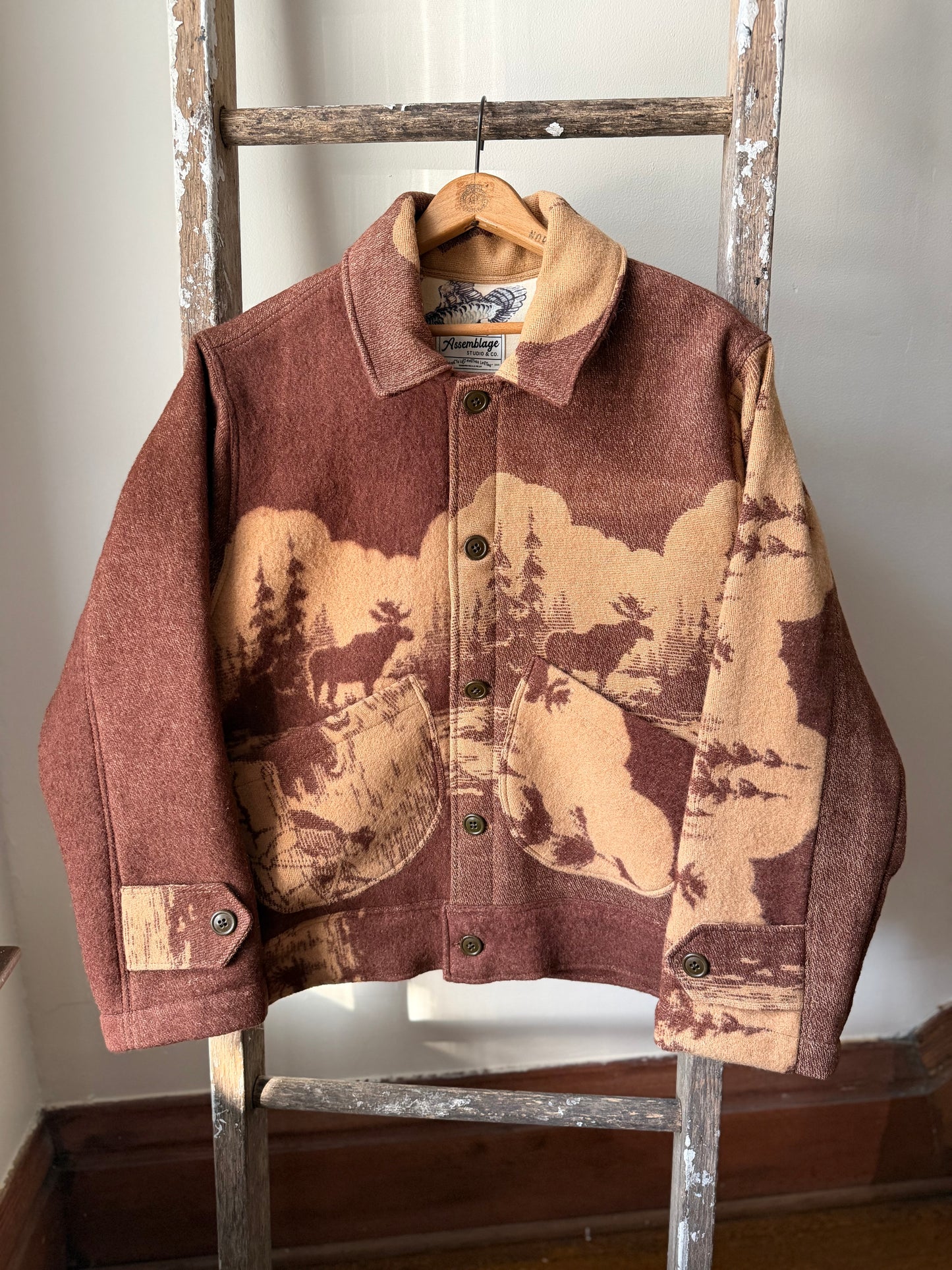 Wool Moose Jacket [S]