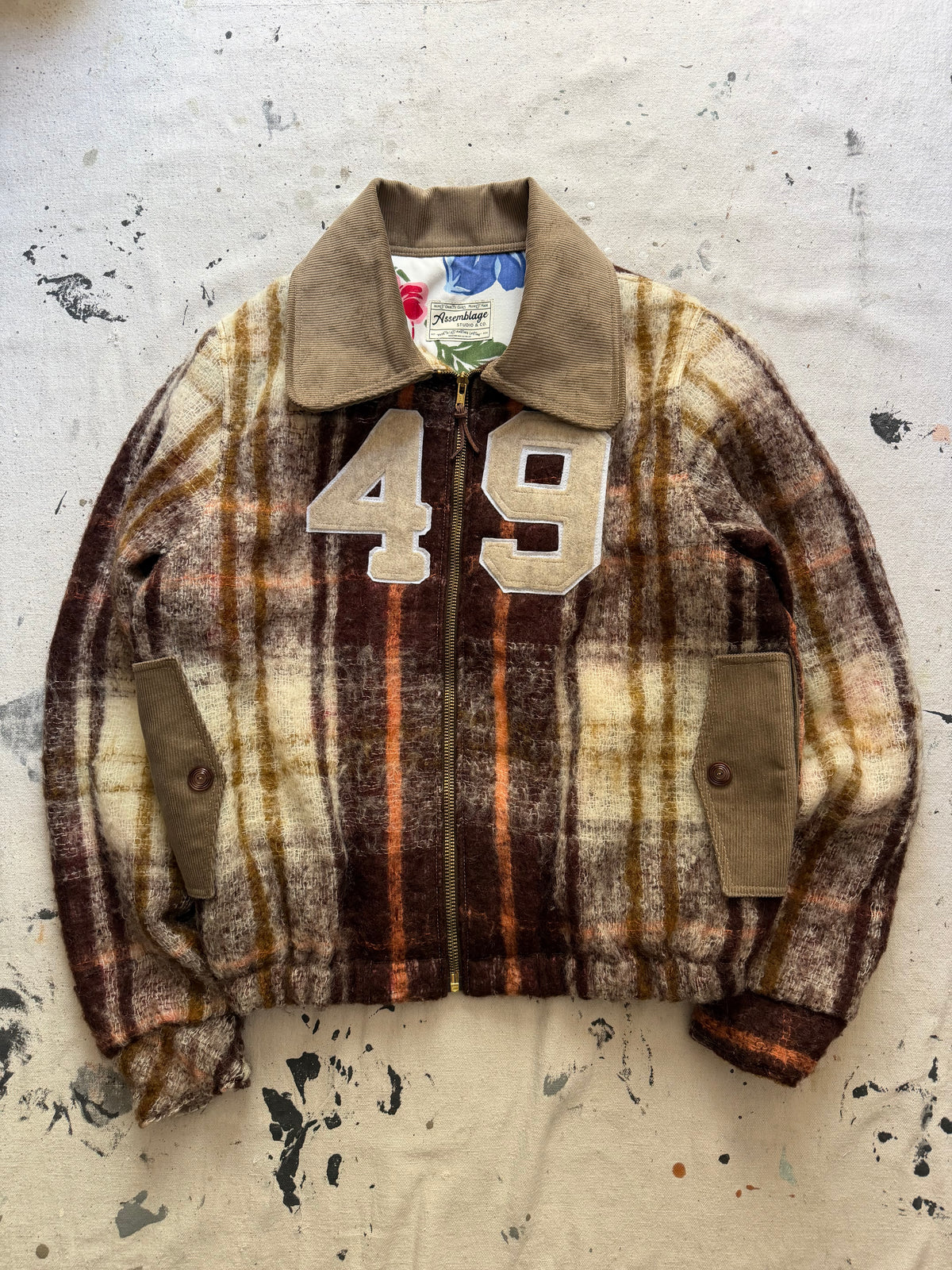 Mohair Varsity Jacket [M]
