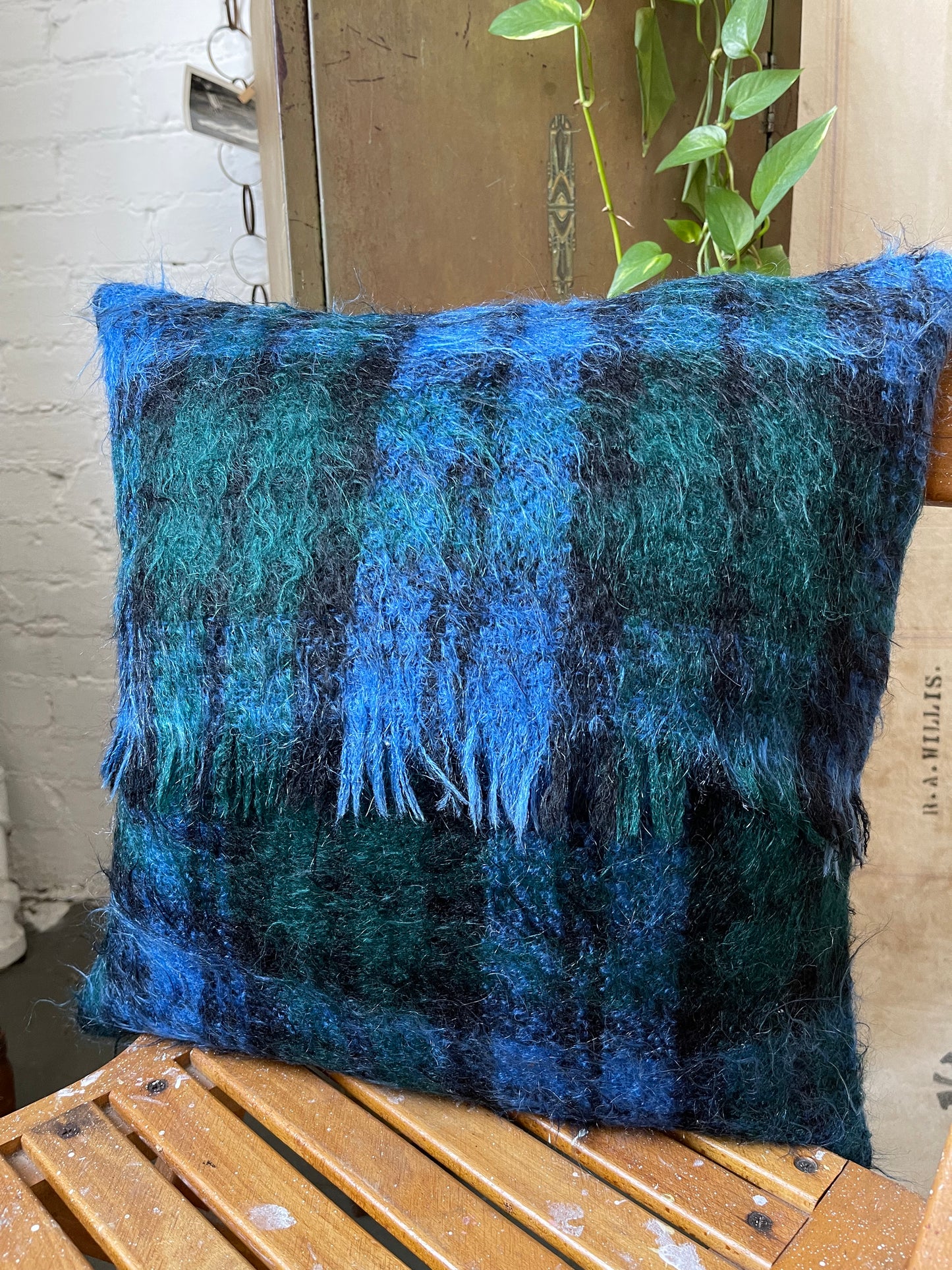 Wool Mohair Camp Pillow