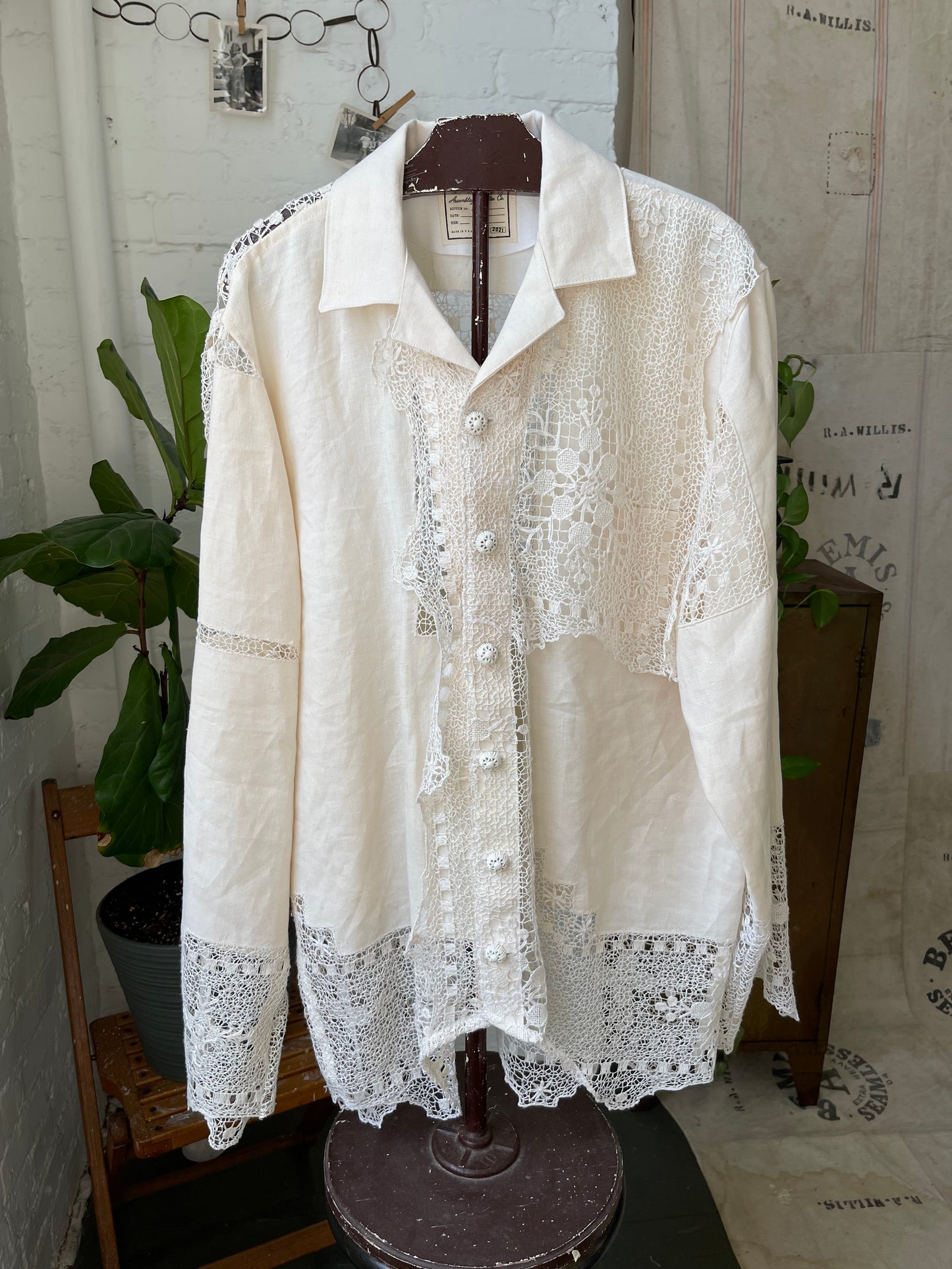 Heirloom Linen Shirt [L]