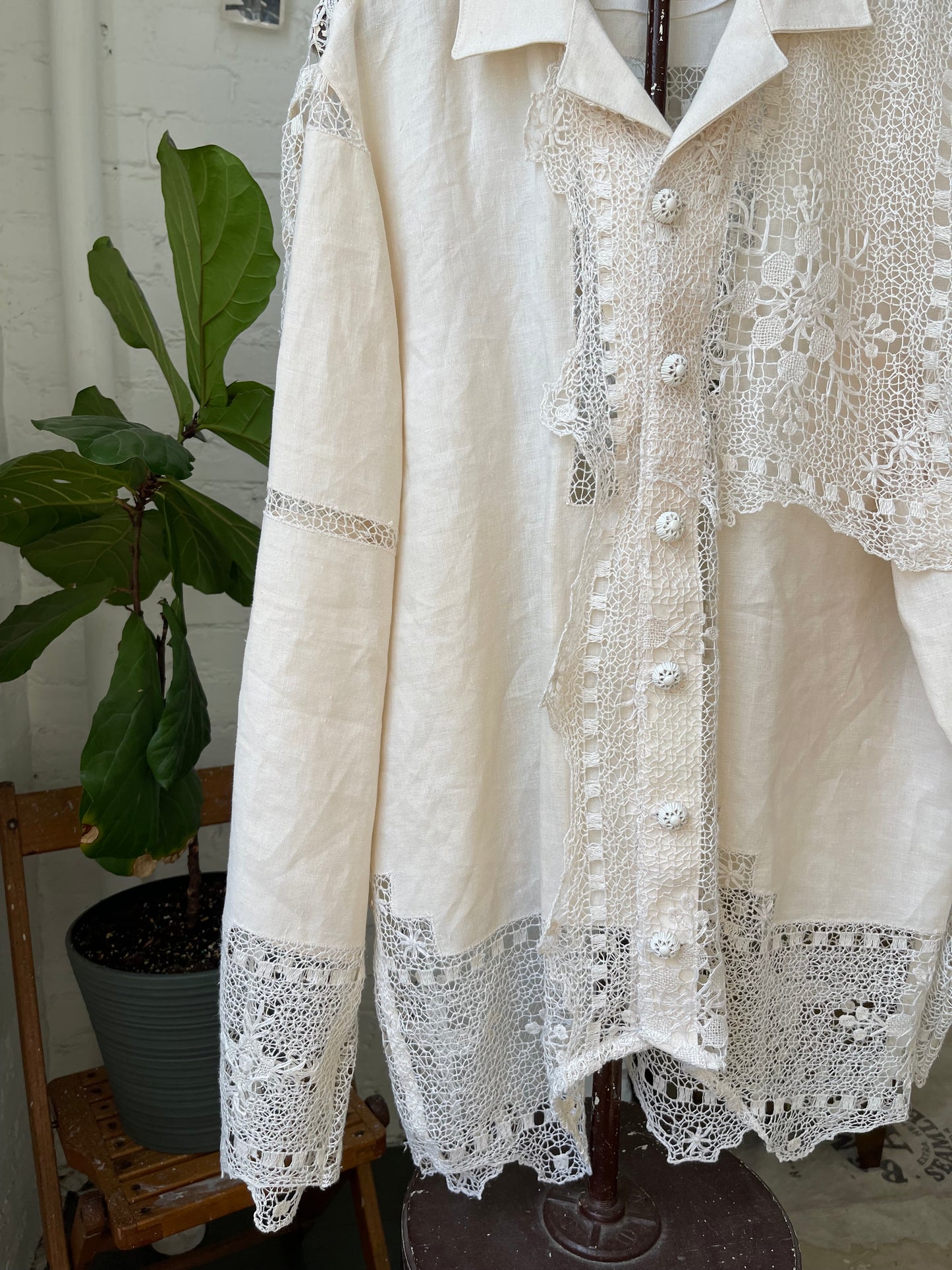 Heirloom Linen Shirt [L]