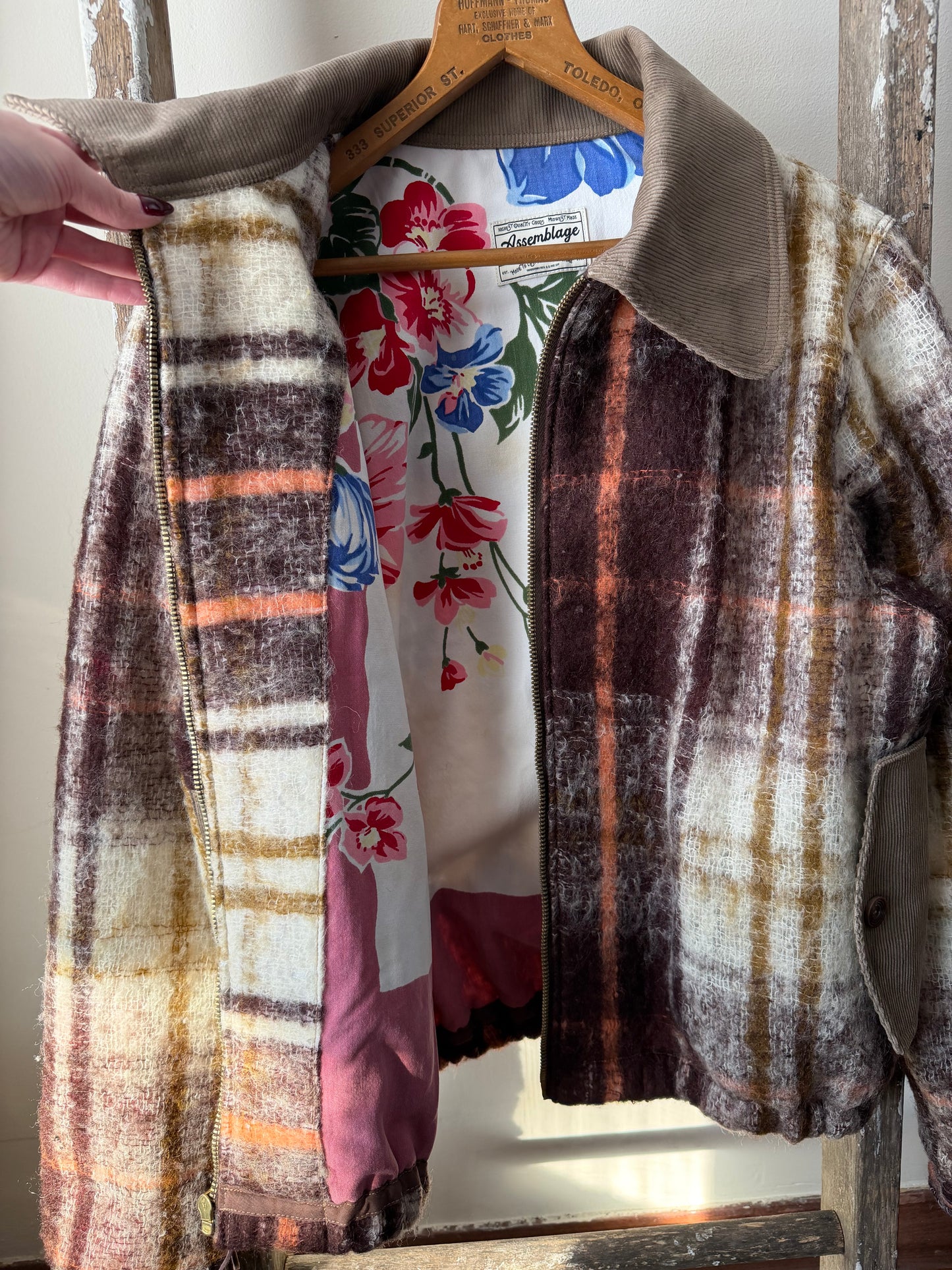 Mohair & Corduroy Jacket [M]