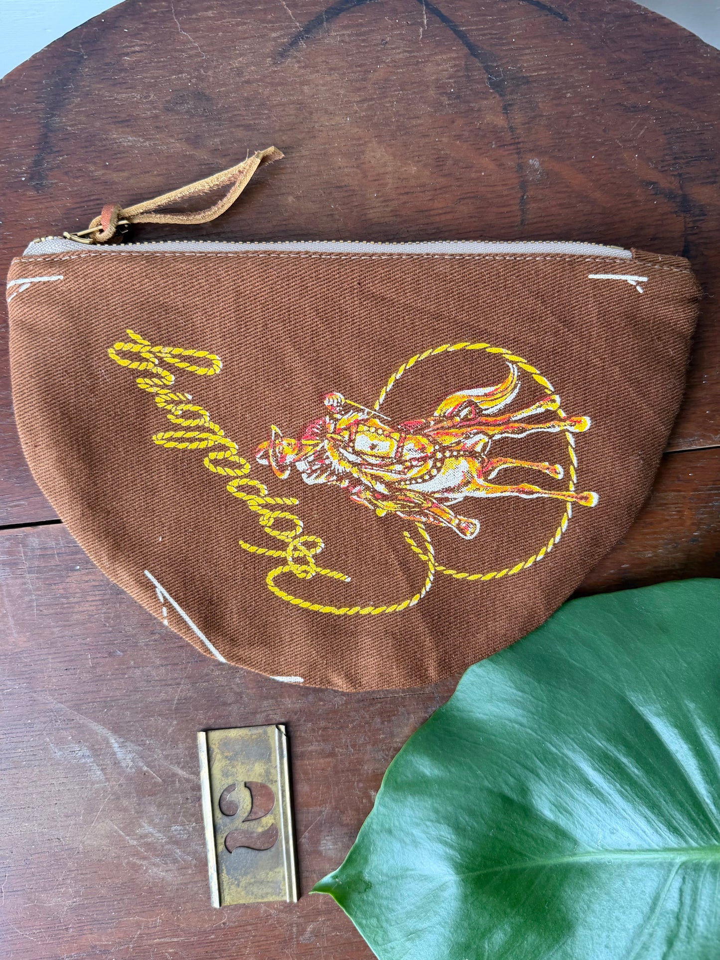Hopalong Cassidy Zipper Pouches