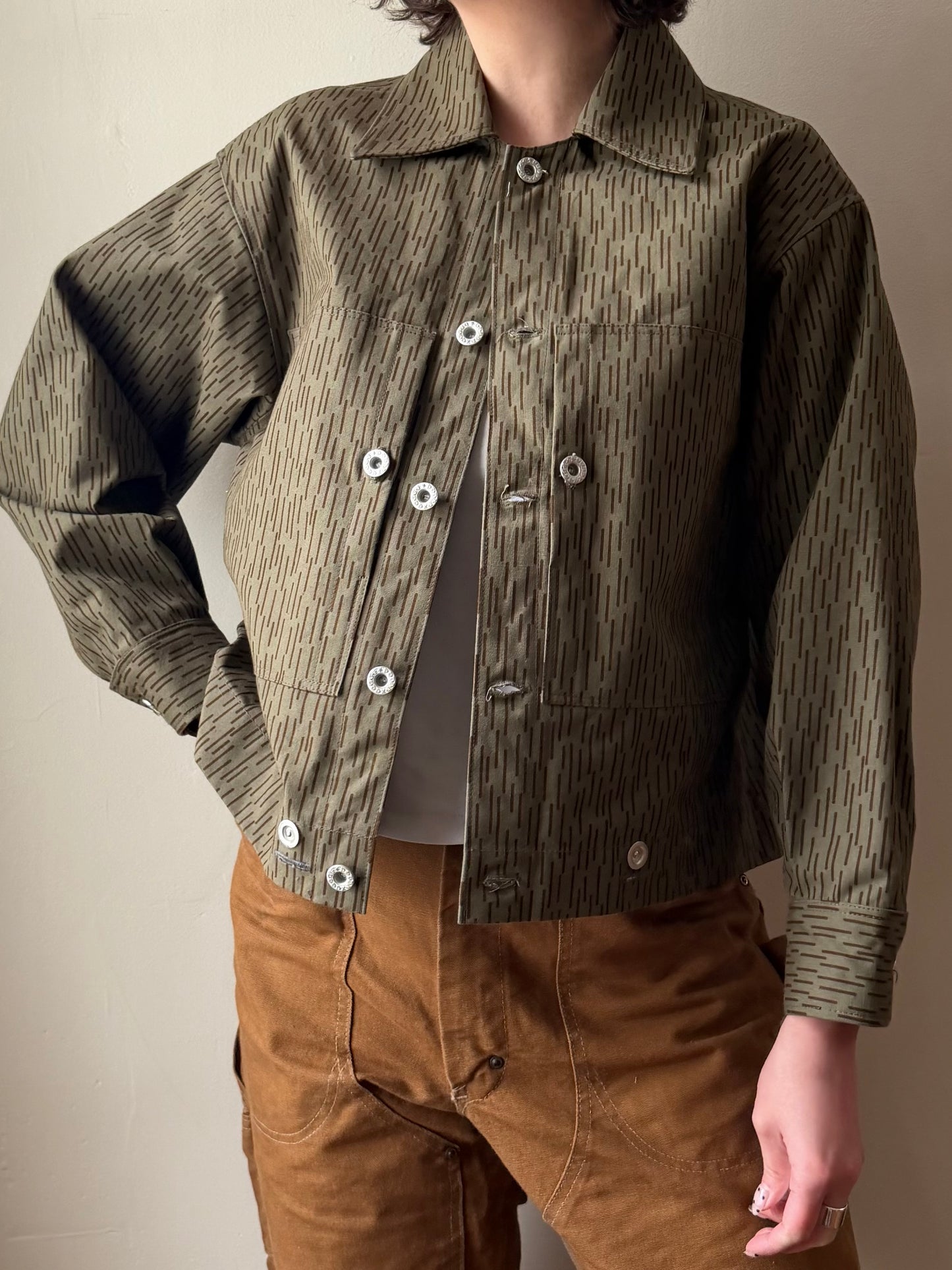 Rain Camo Hunting Jacket [S]
