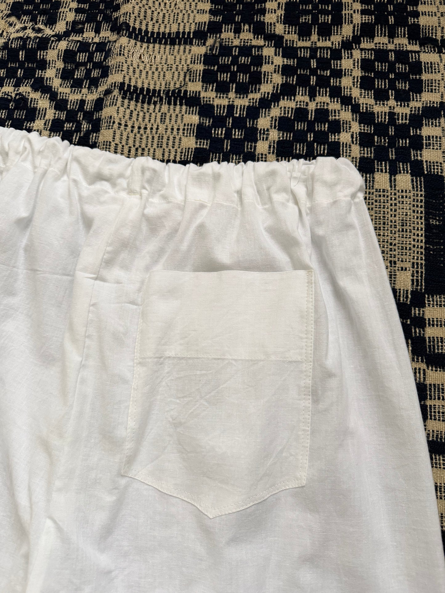 Crochet Hem Bloomer Pants [L]