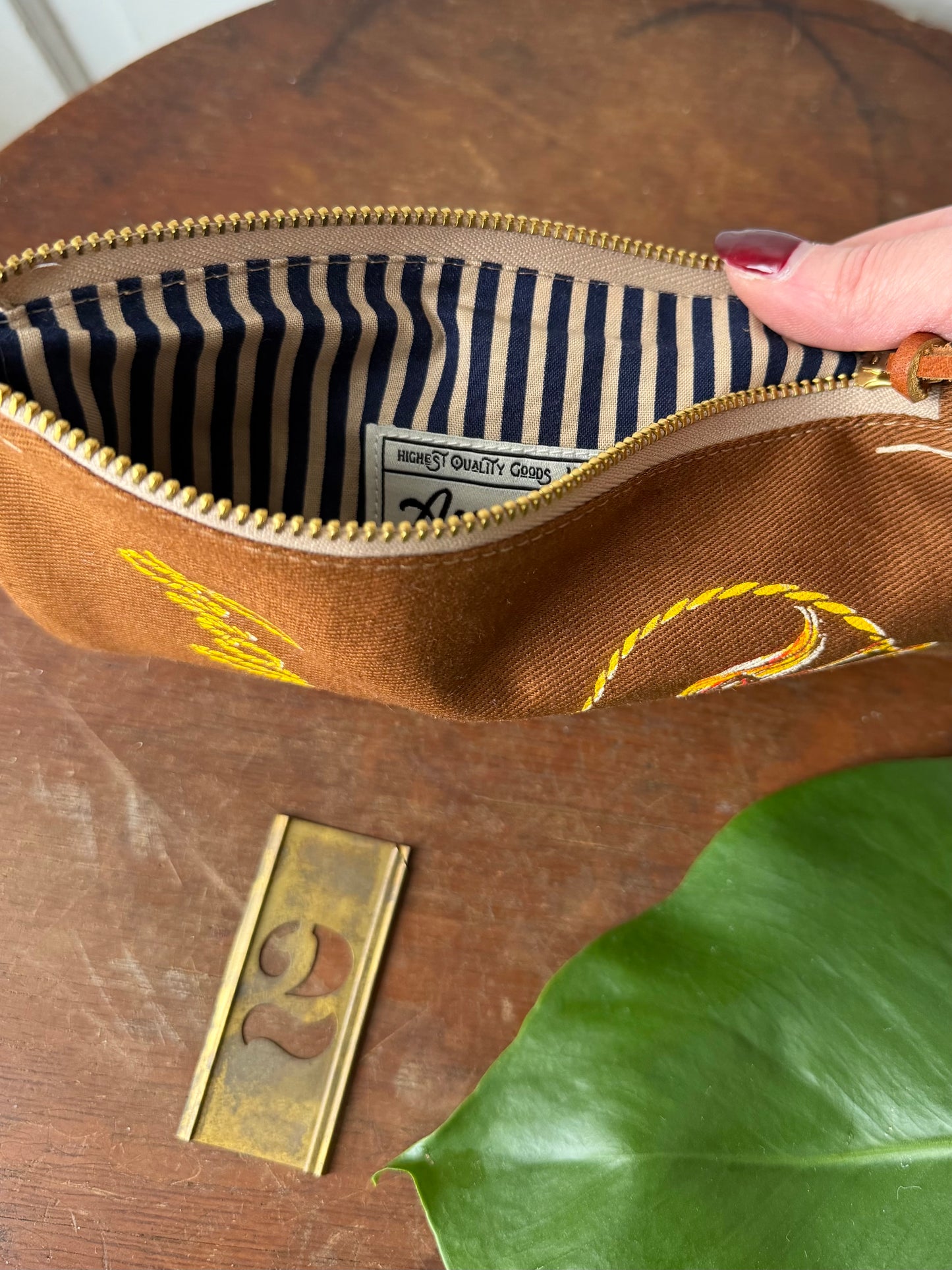 Hopalong Cassidy Zipper Pouches