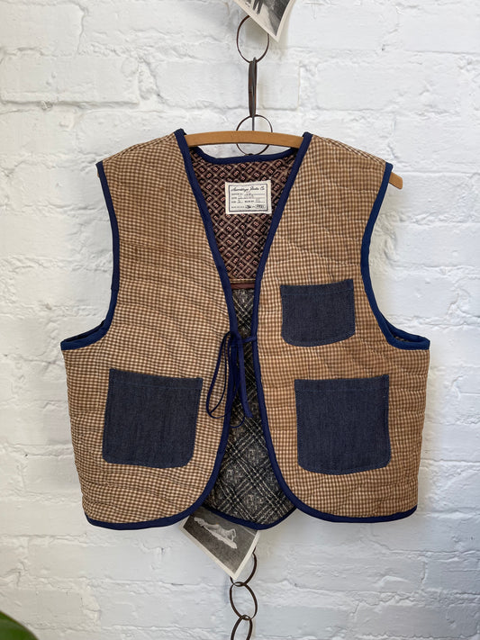 Homespun Quilt Vest [S]