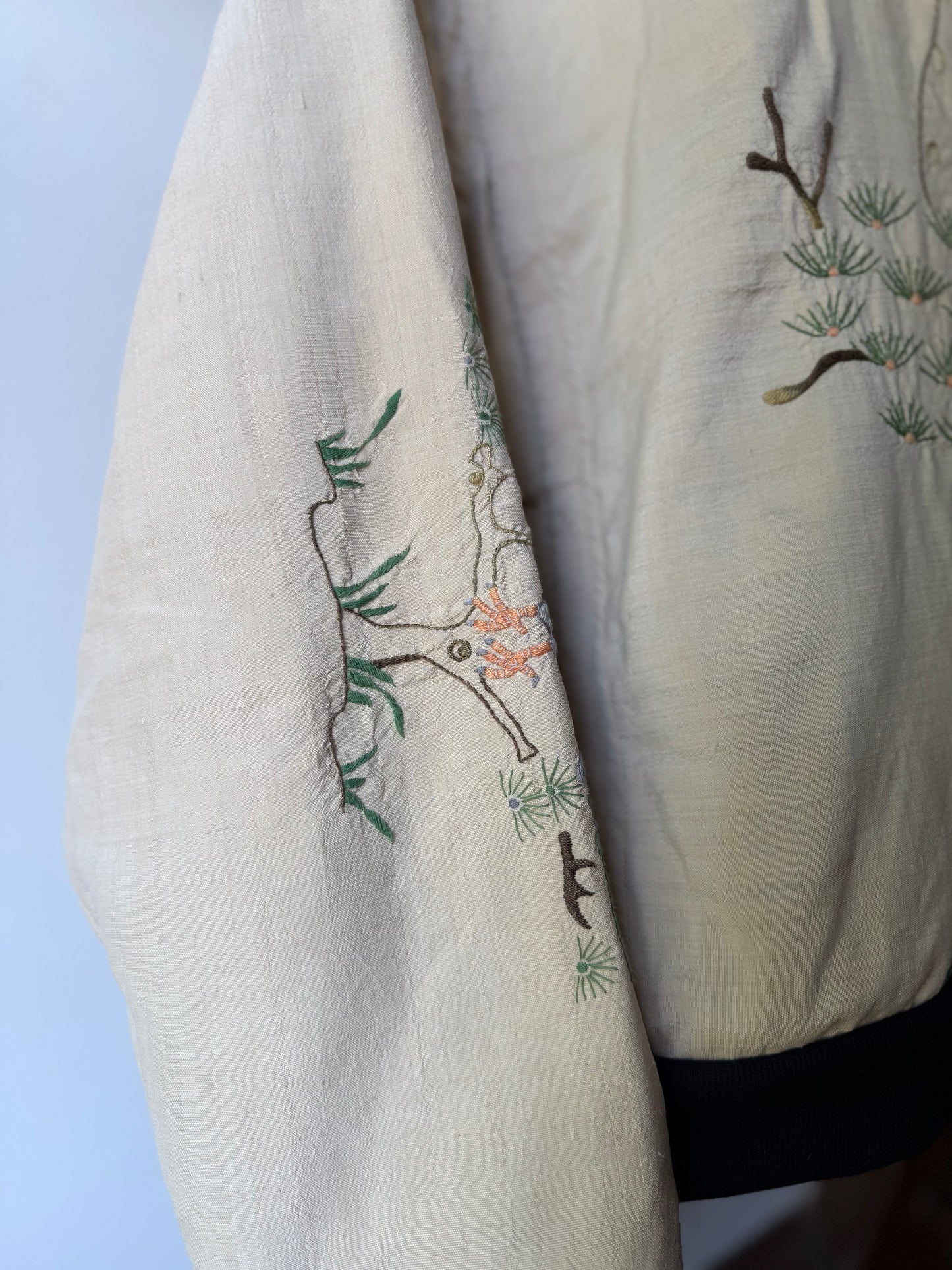Embroidered Souvenir Jacket [XL]