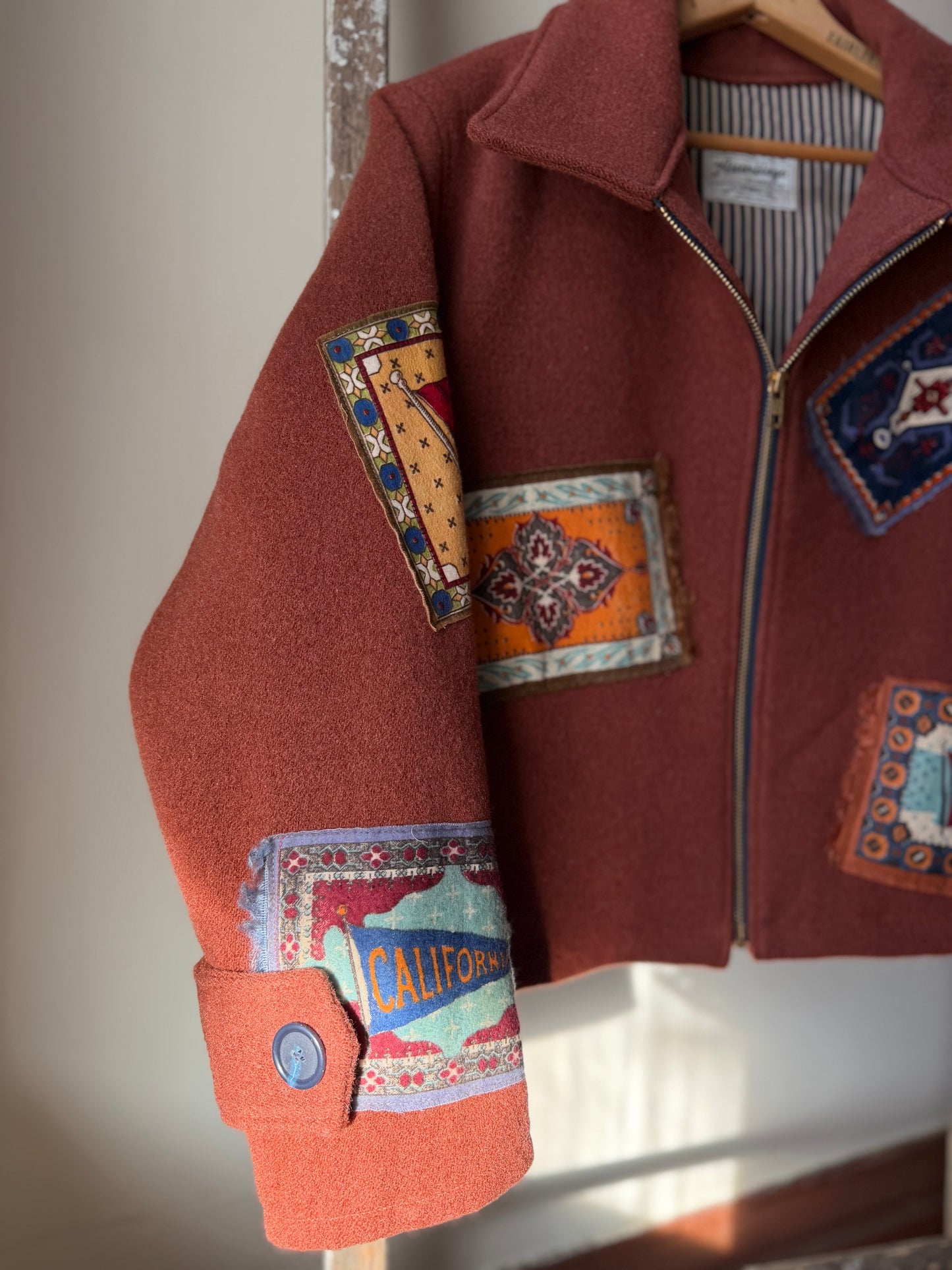 Traveler Postcard Wool Jacket [S]