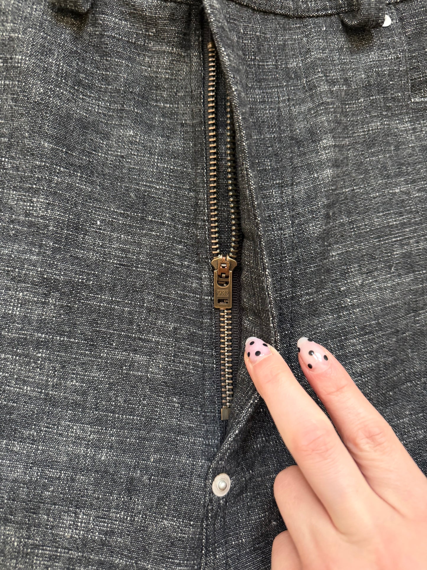 Slub Denim Buckleback Friskos [34x32]