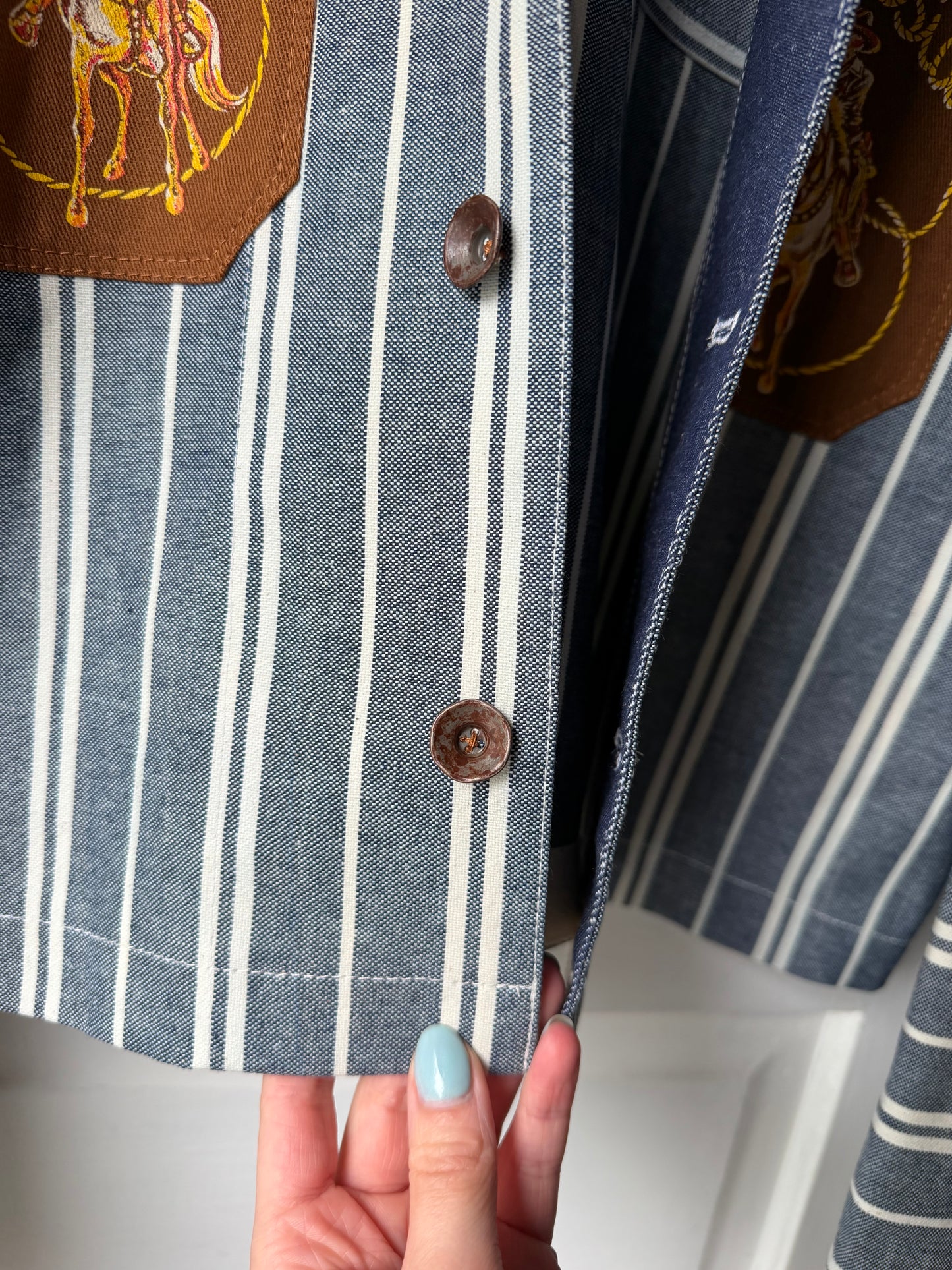 Striped Hopalong Cassidy Jacket [XS/S]