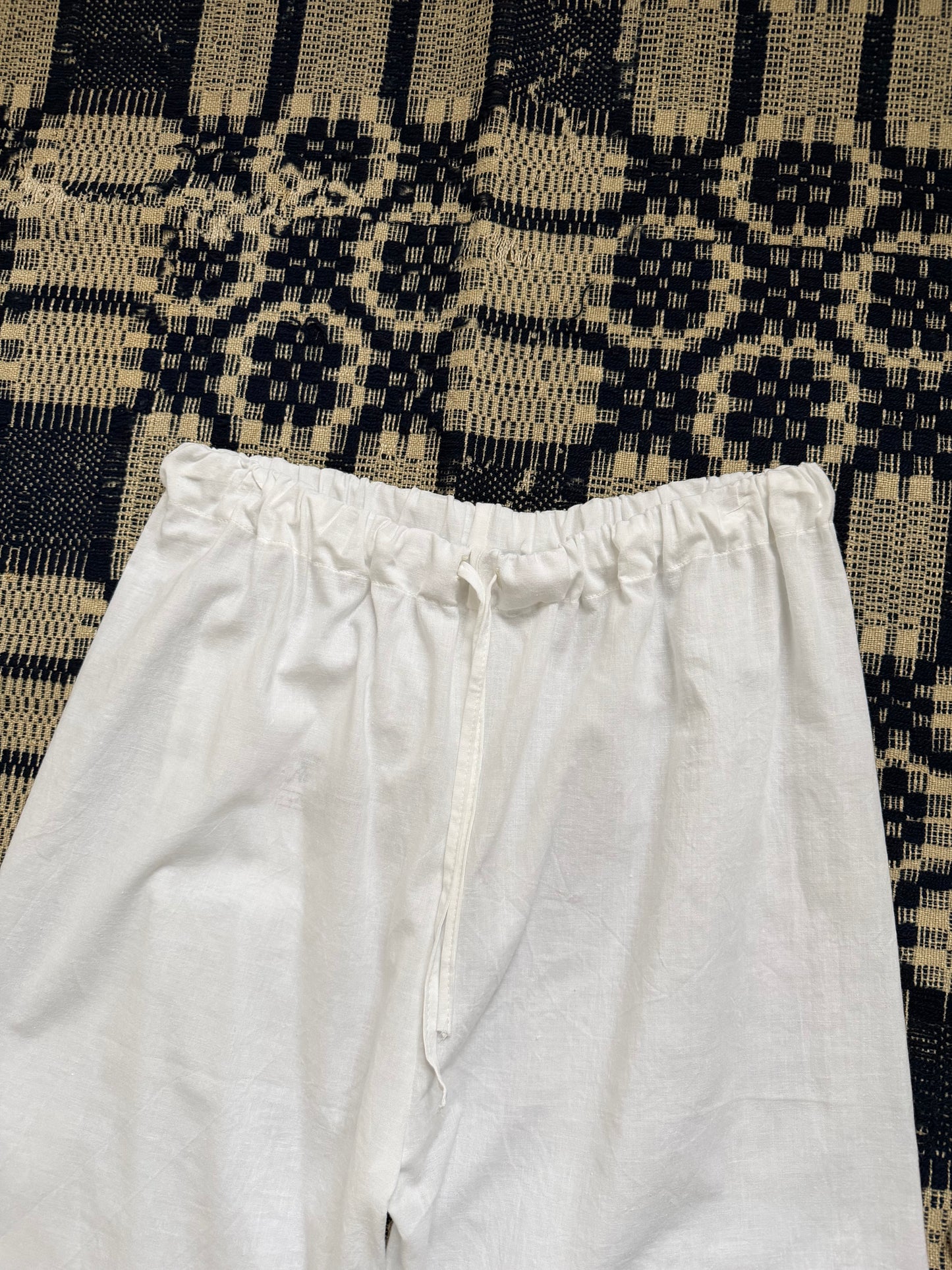 Crochet Hem Bloomer Pants [L]