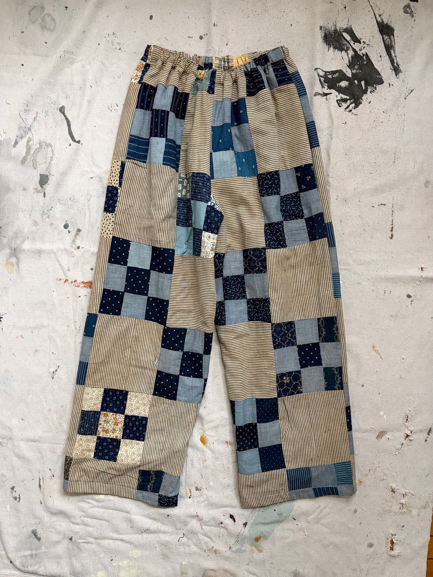 Calico Quilt Topper Pants [M]