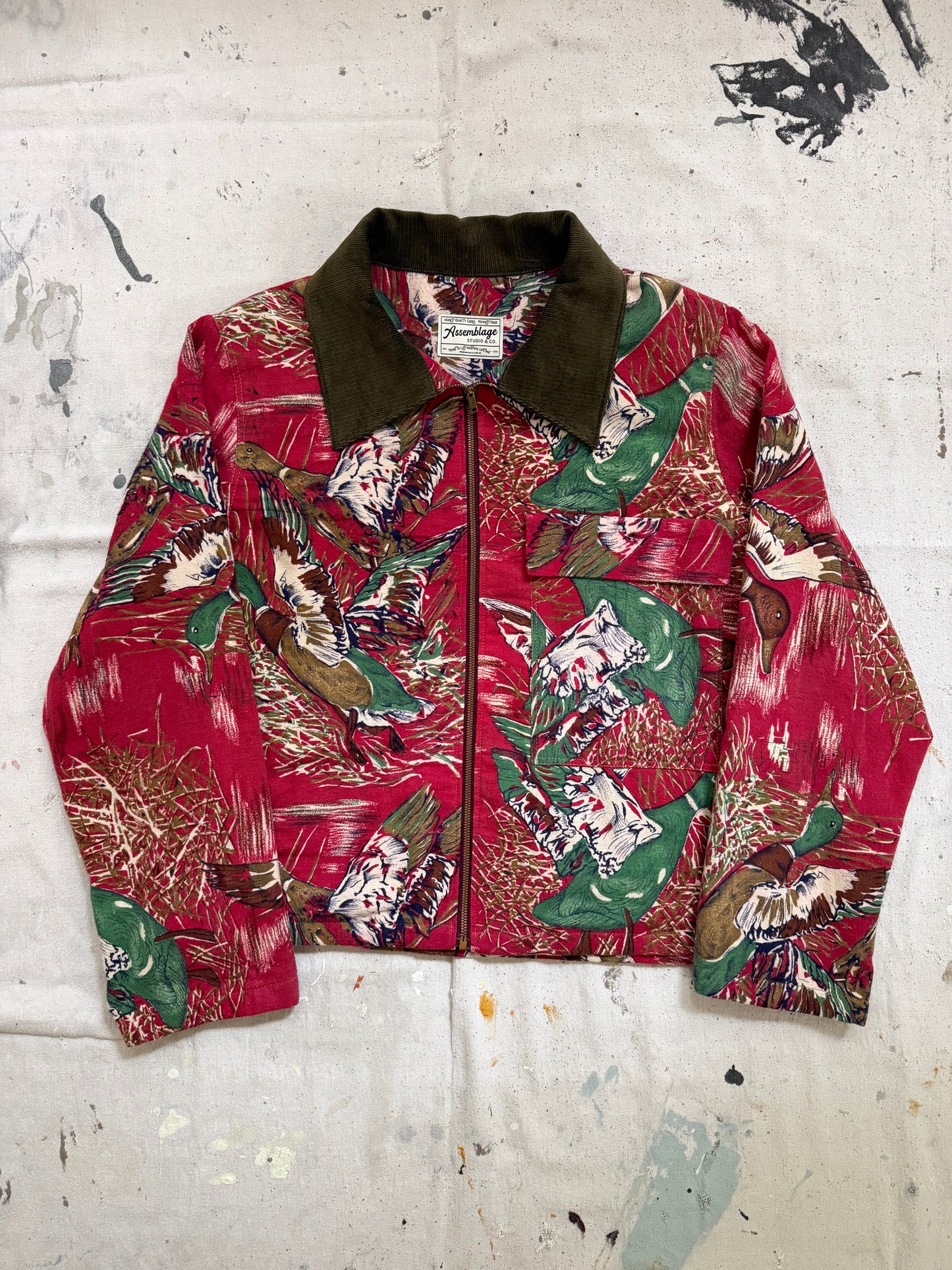 Maroon Mallard Jacket [S/M]