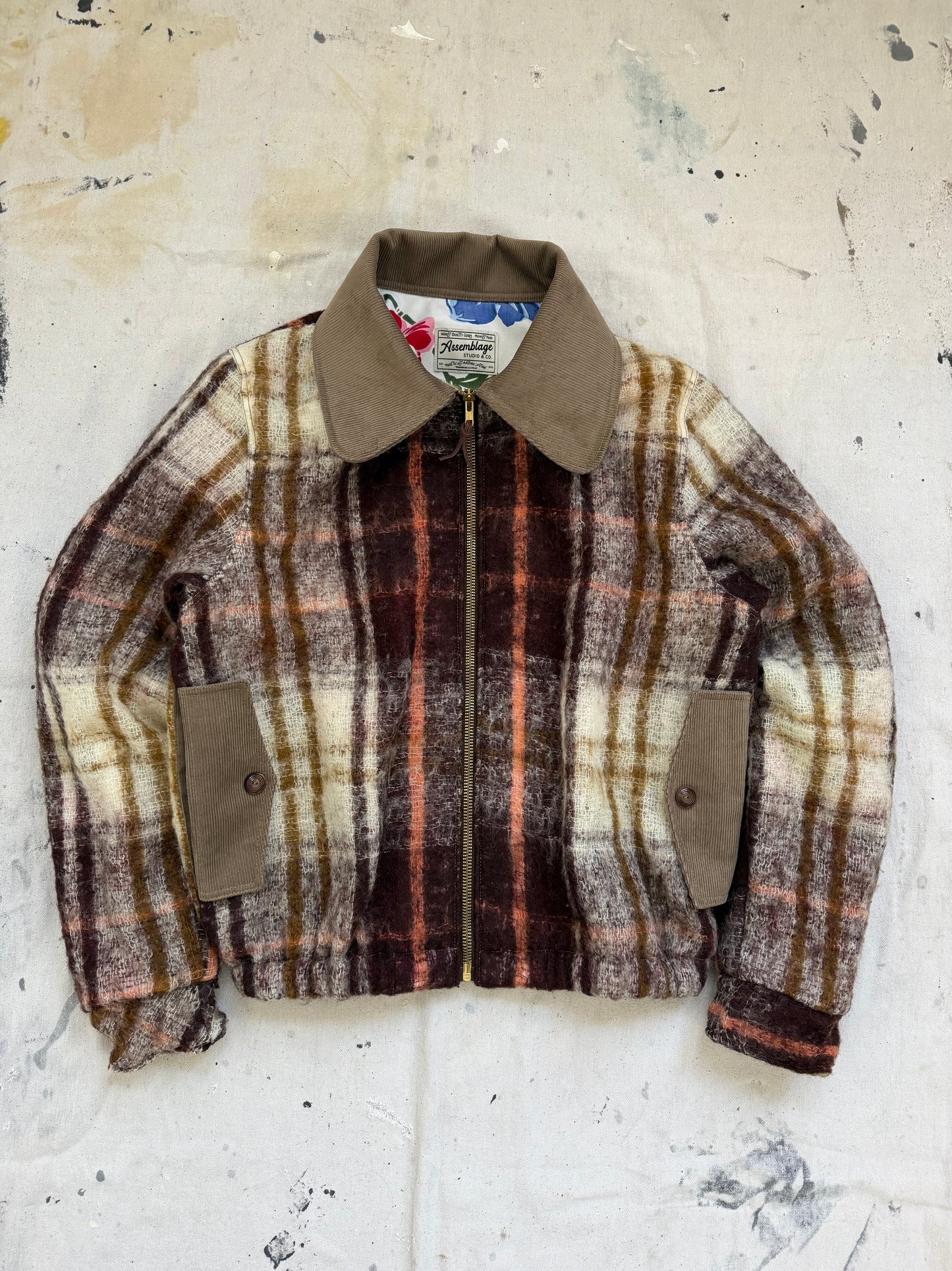 Mohair & Corduroy Jacket [M]
