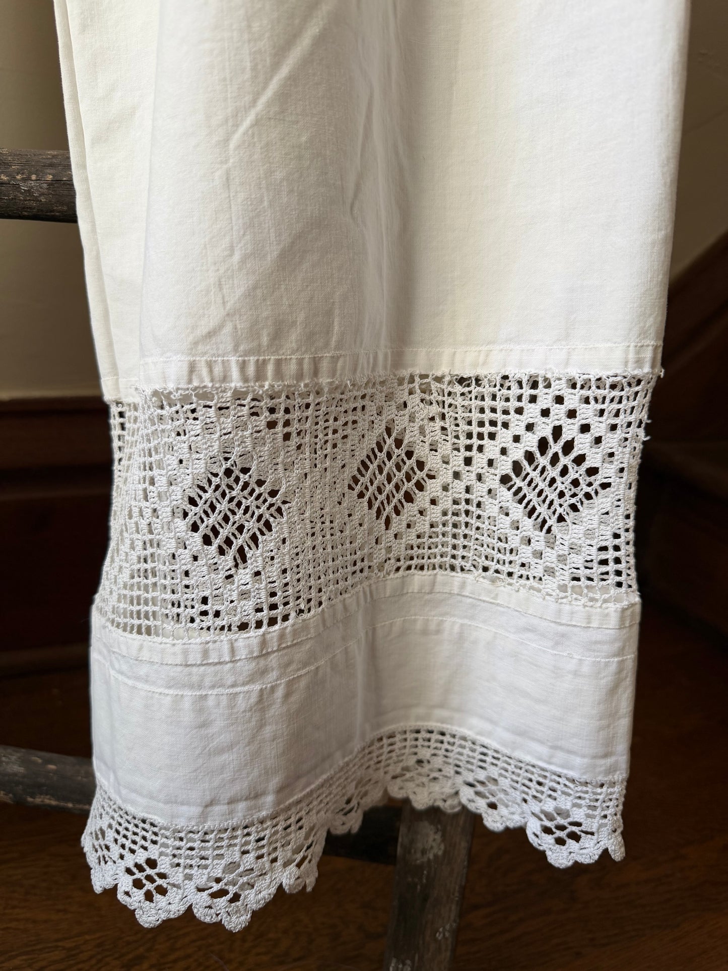 Double Crochet Hem Bloomer Pants w/ Apron [M/L]