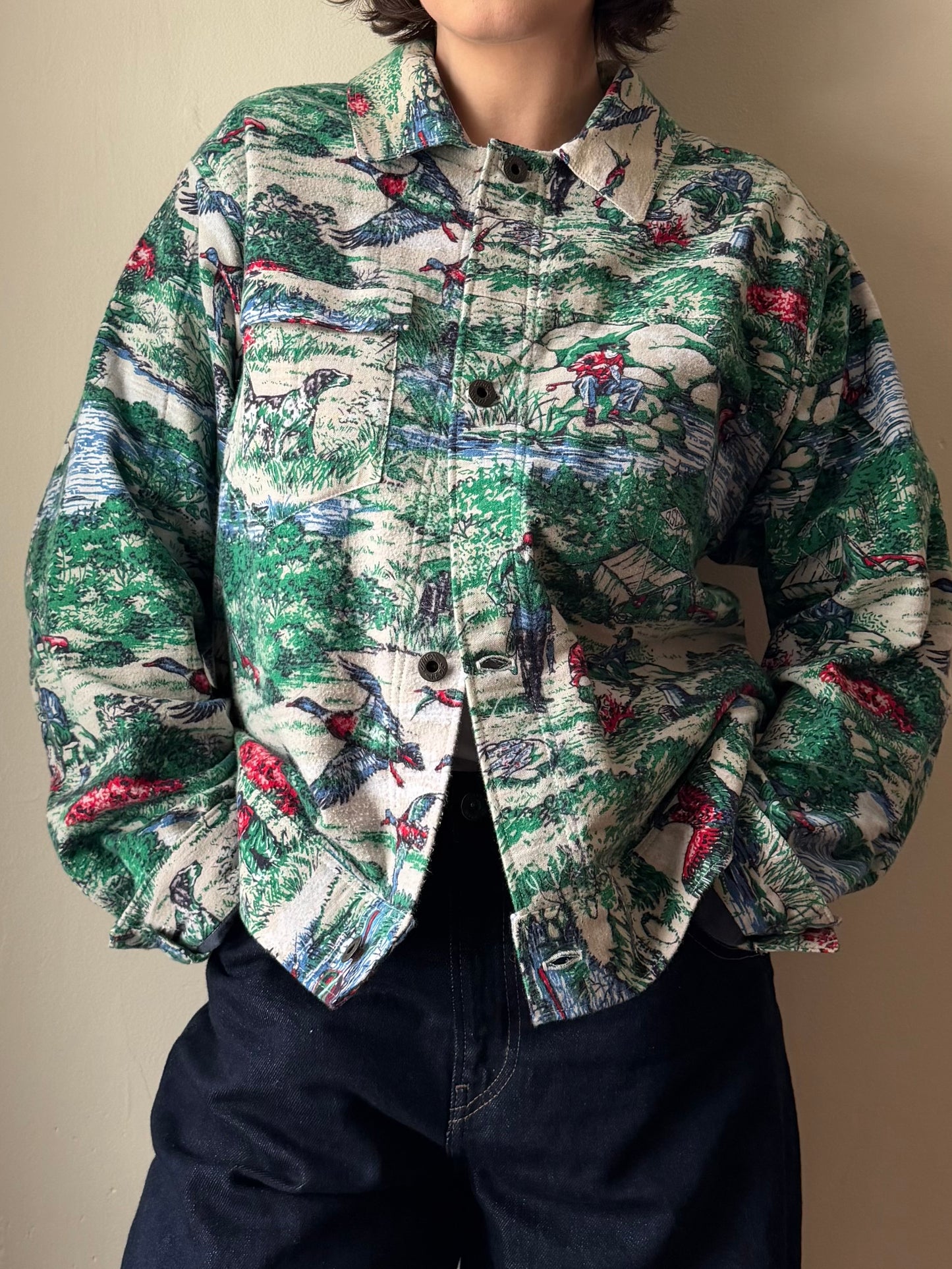 Camping Hunters Buckle Back Jacket [M]