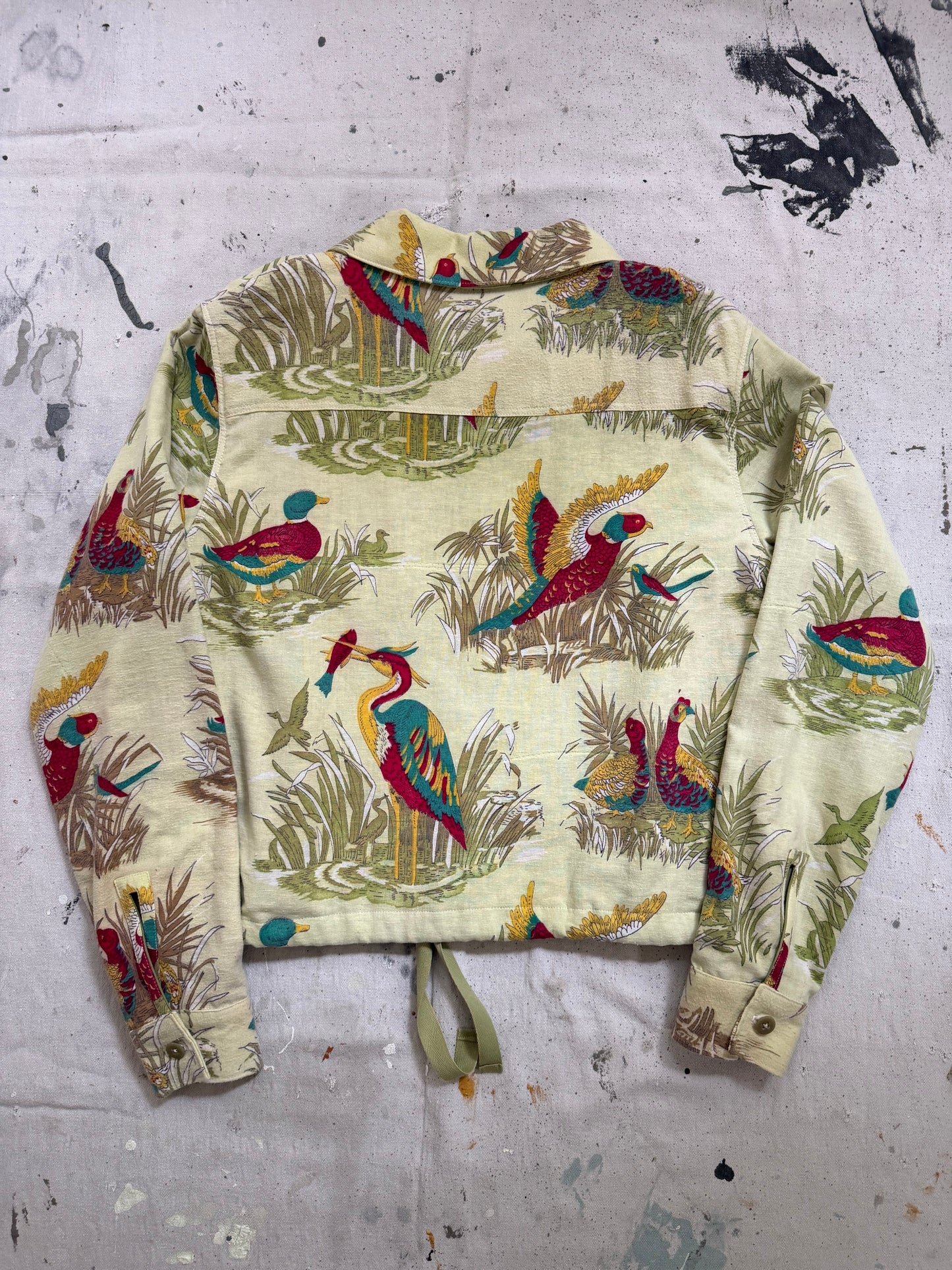 Quail & Heron Zip Up Jacket [M]