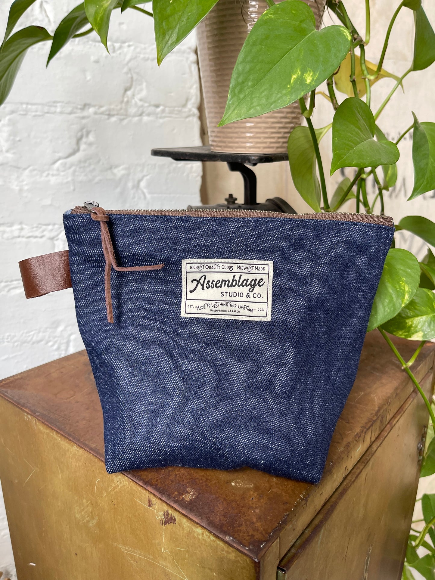 Denim Pouch