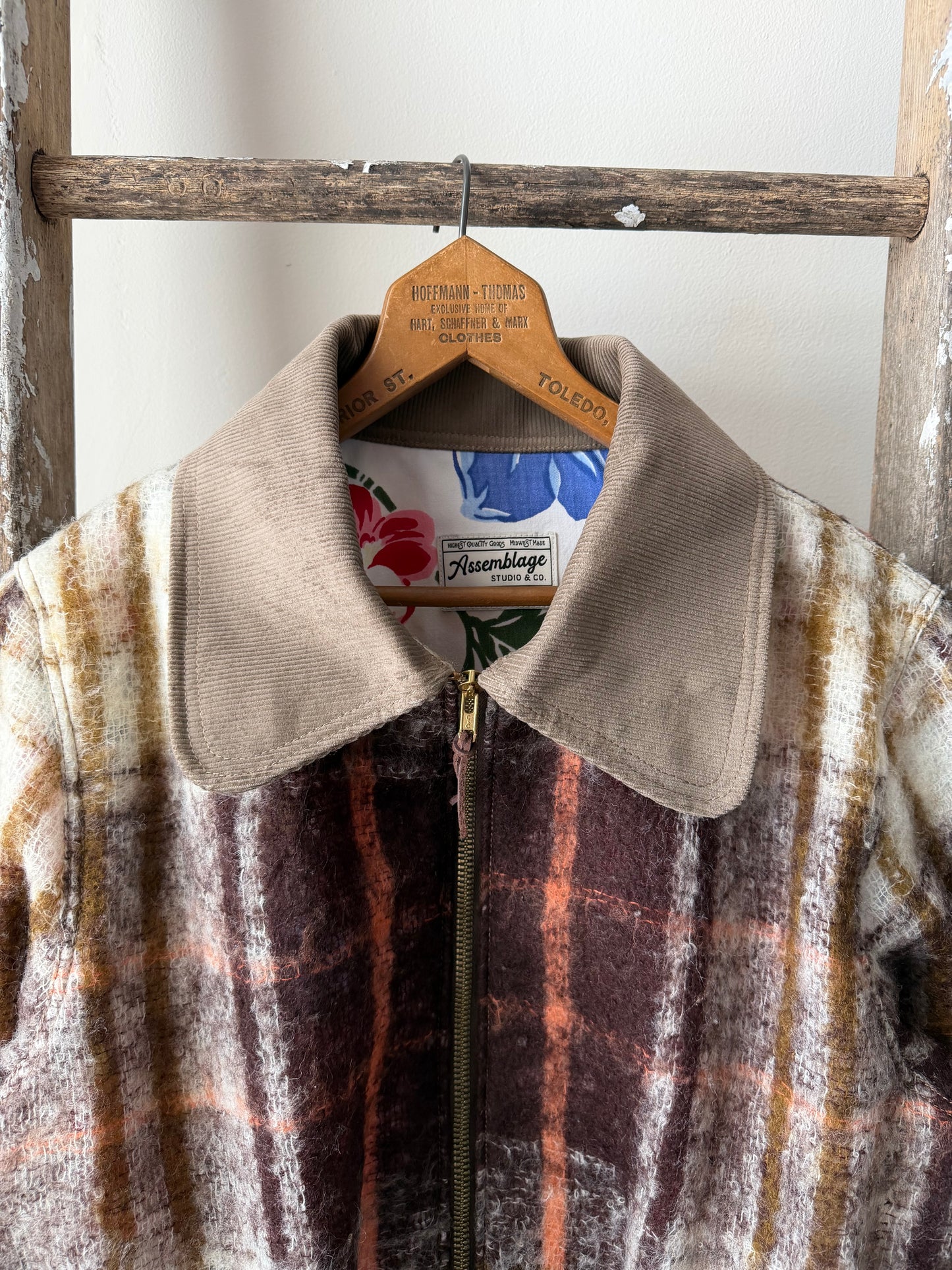 Mohair & Corduroy Jacket [M]