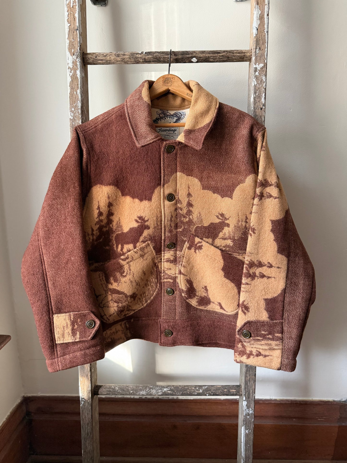 Wool Moose Jacket [S]