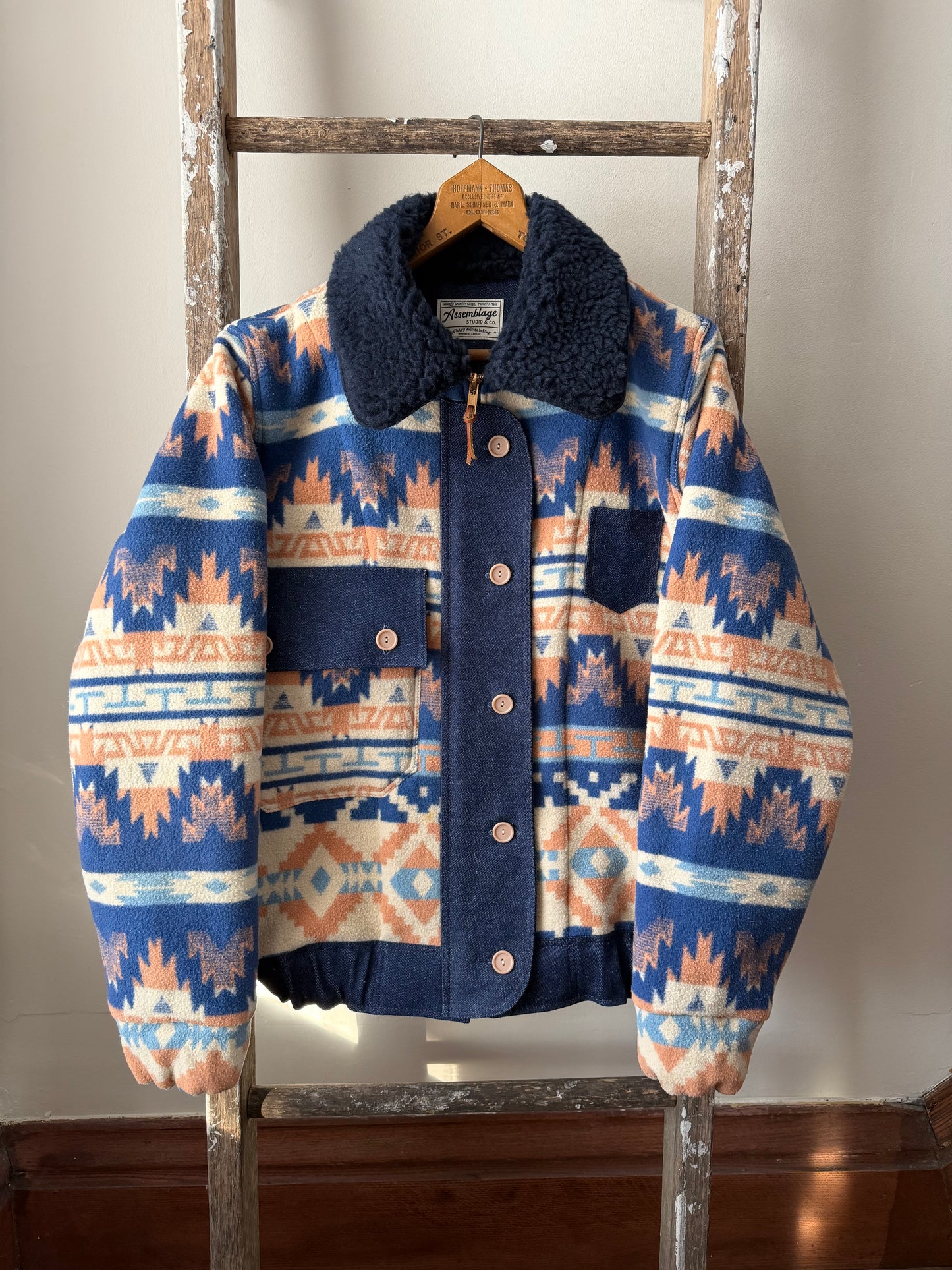 Camp Blanket & Denim Jacket [S]