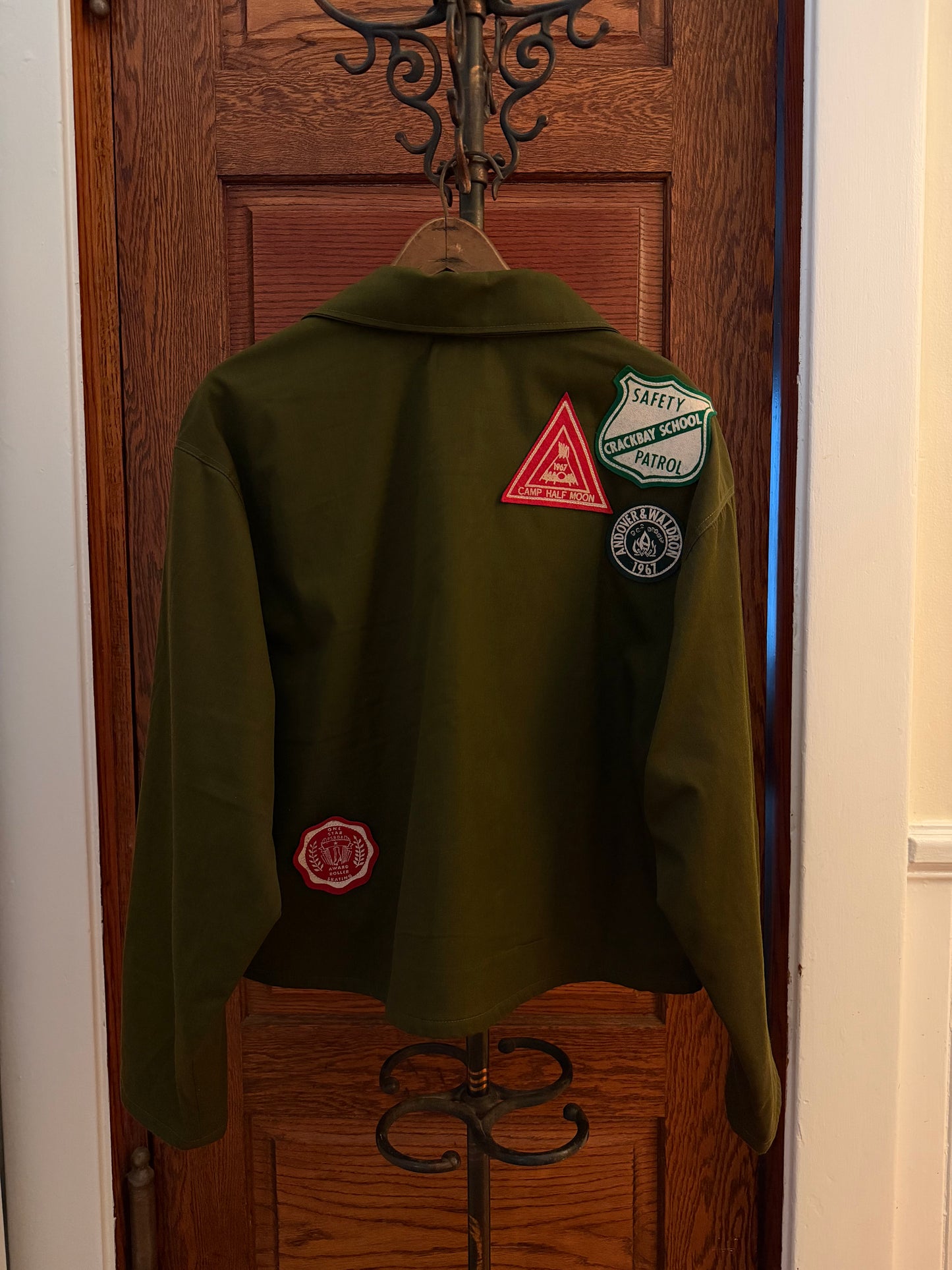 Olive Souvenir Camp Jacket [M]