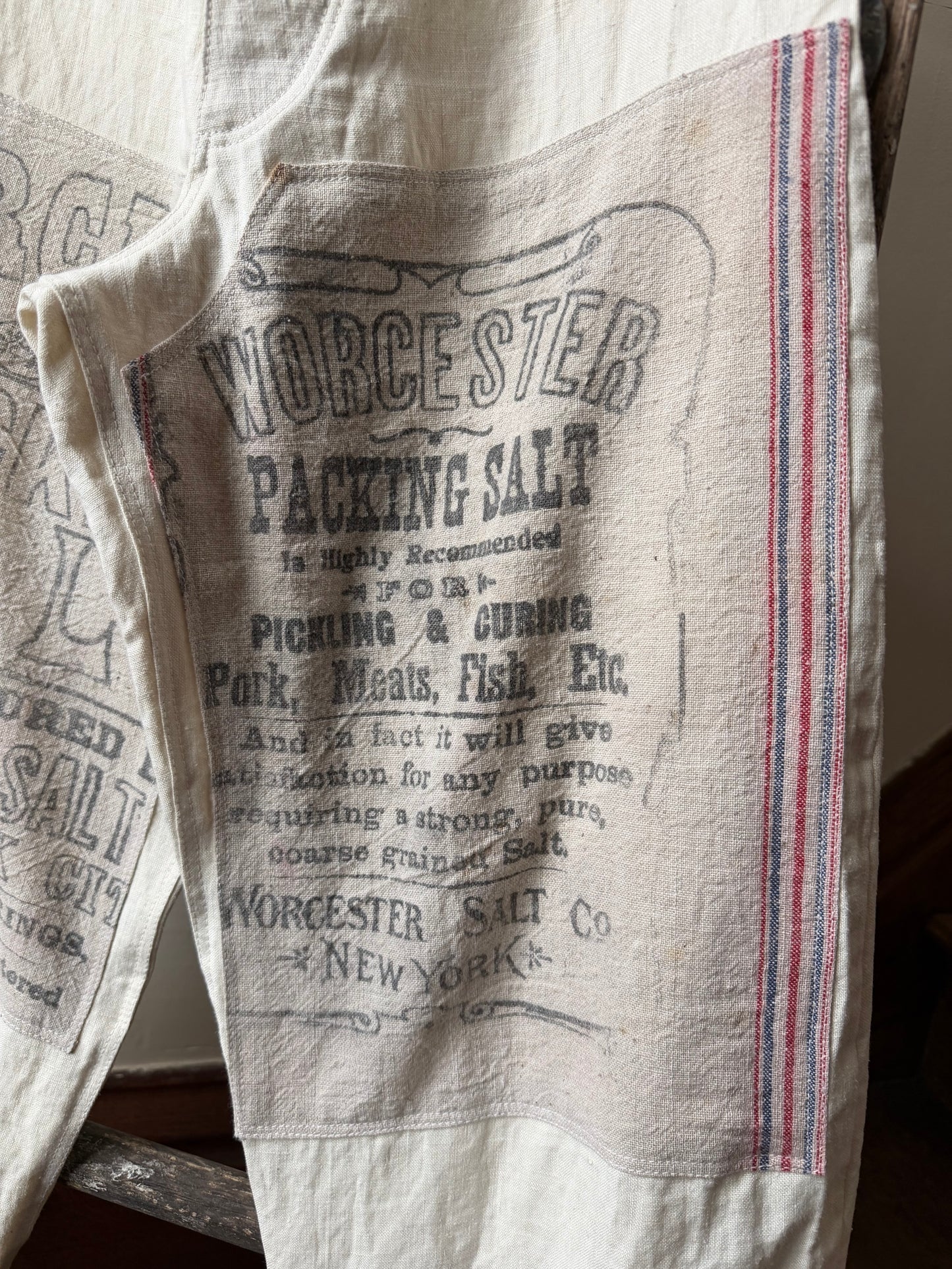 French Linen Buckleback Trousers [30-34” Waist]