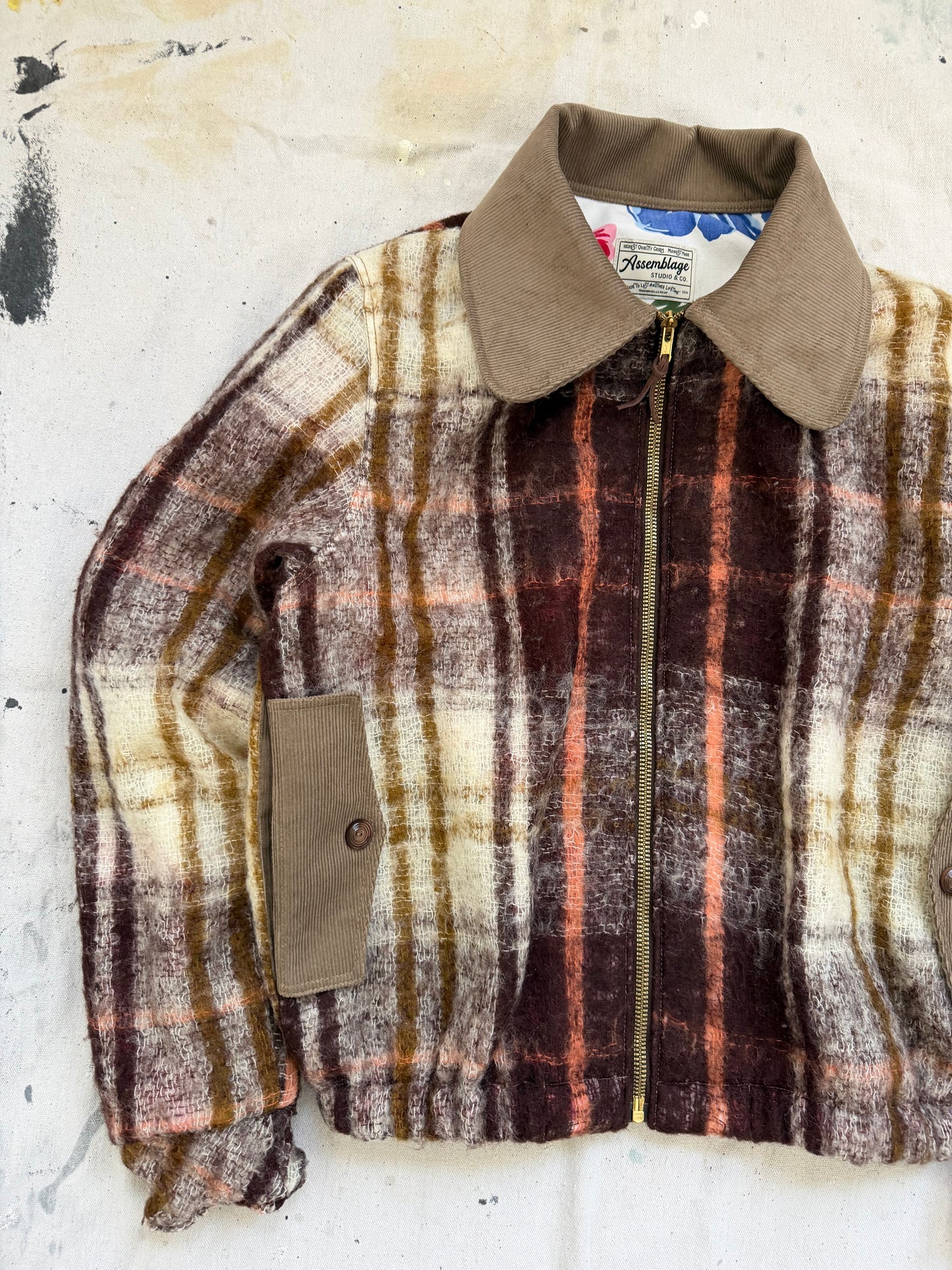 Mohair & Corduroy Jacket [M]