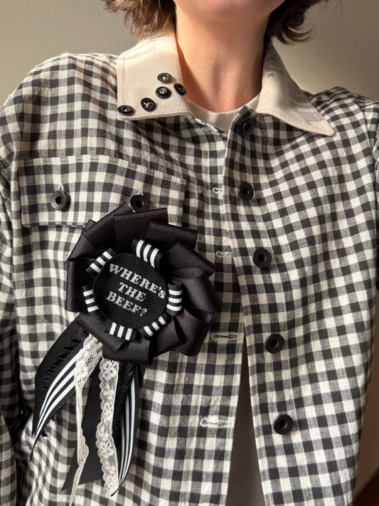 Where’s The Beef Rosette Ribbon