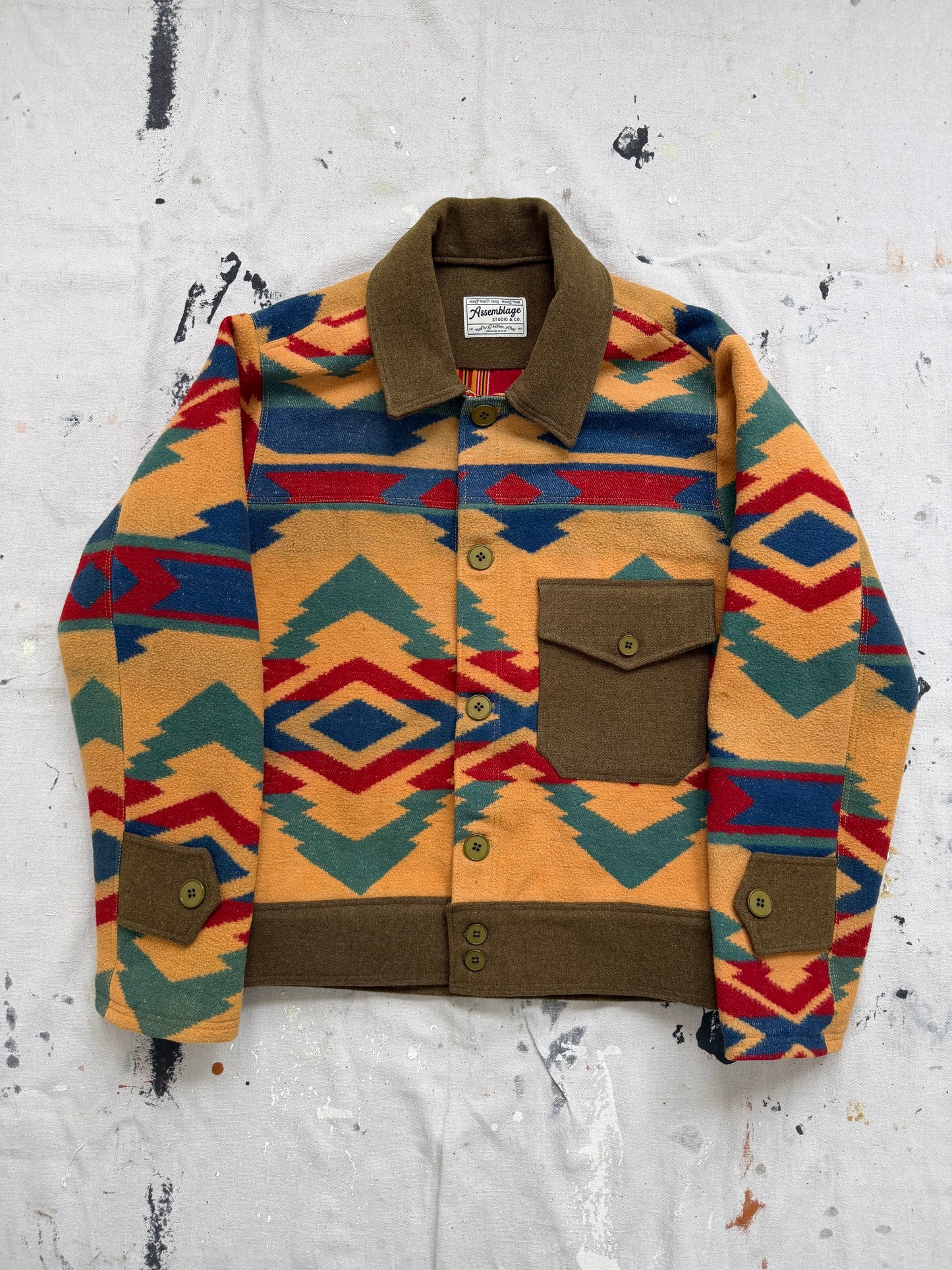 Camp Blanket Wool Jacket [L]