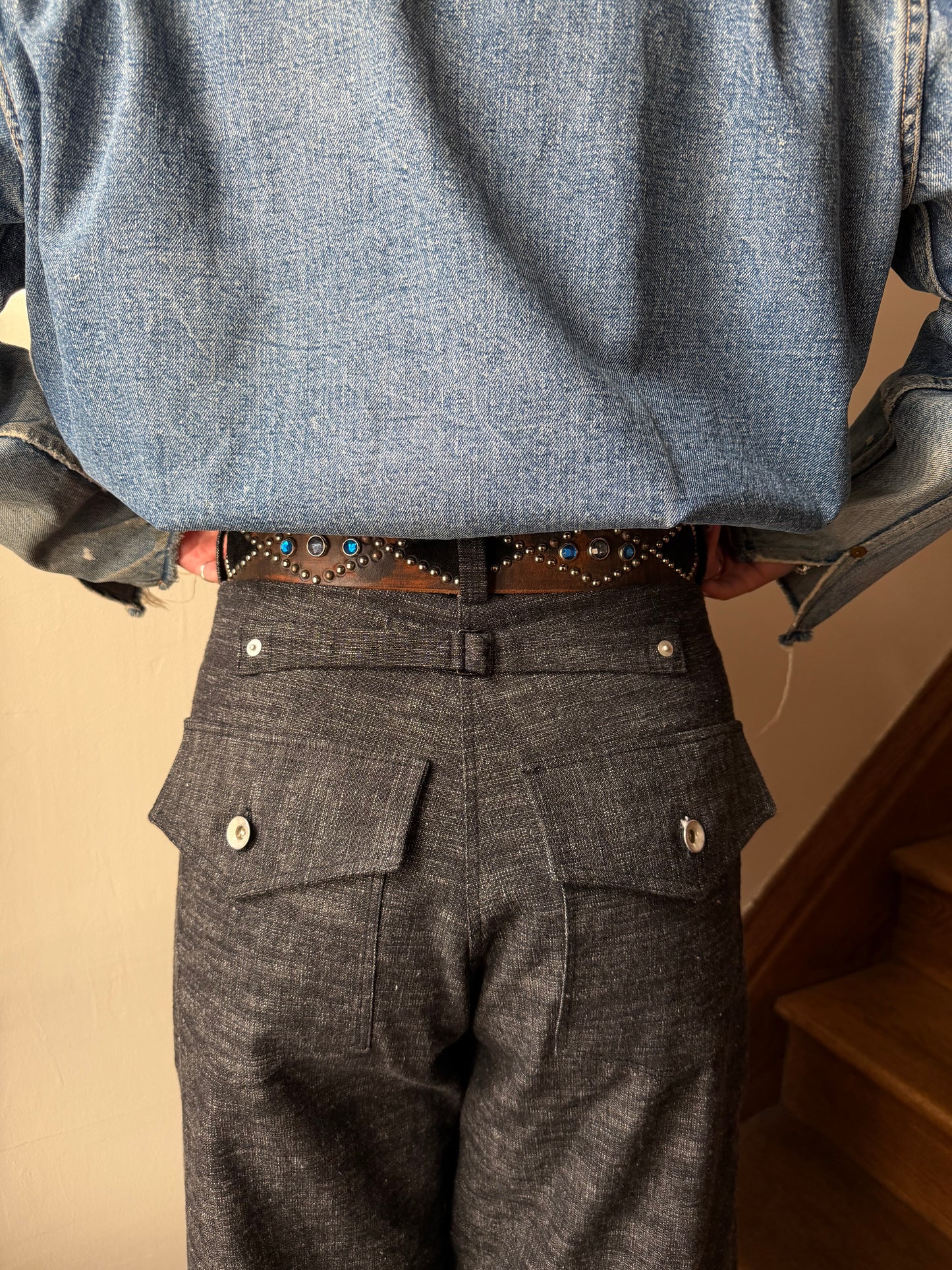 Slub Denim Buckleback Friskos [30x31]