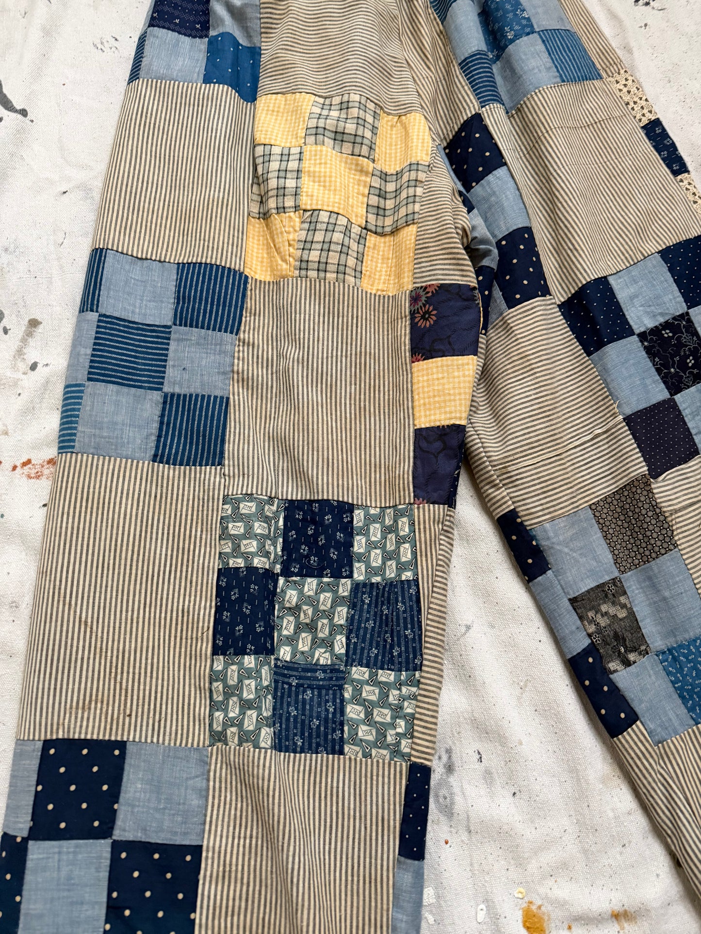 Calico Quilt Topper Pants [M]