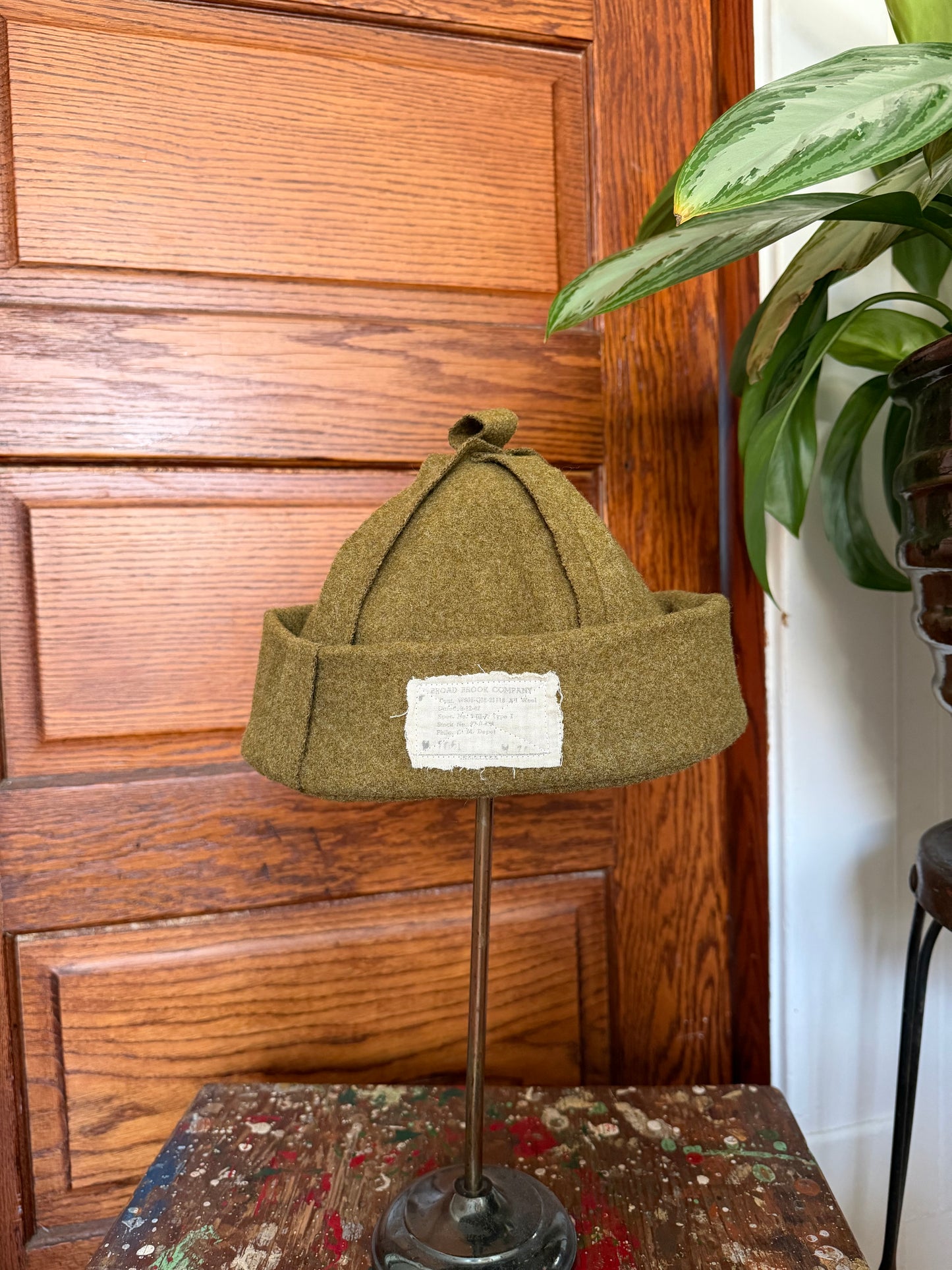 Olive Military Watch Cap [M/L]