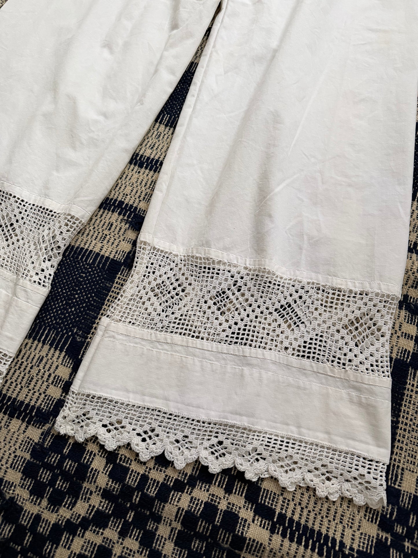 Double Crochet Hem Bloomer Pants [L]