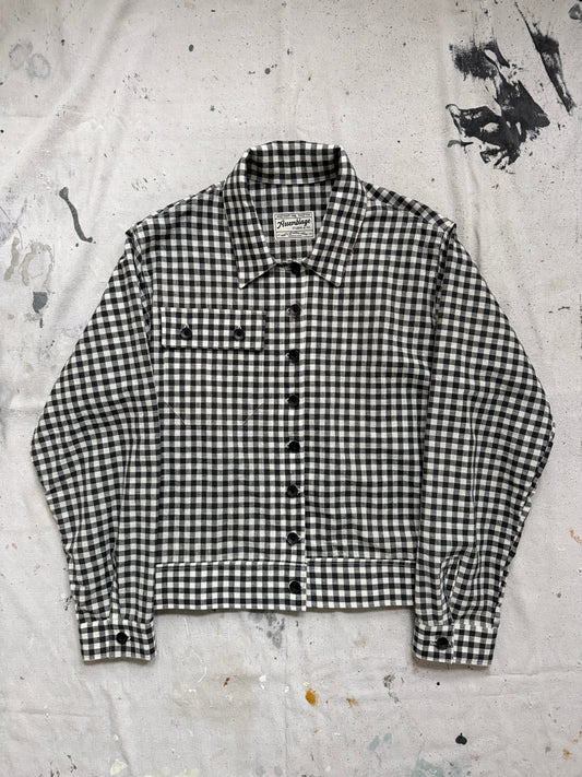 Antique Homespun Gingham Shirt [S]