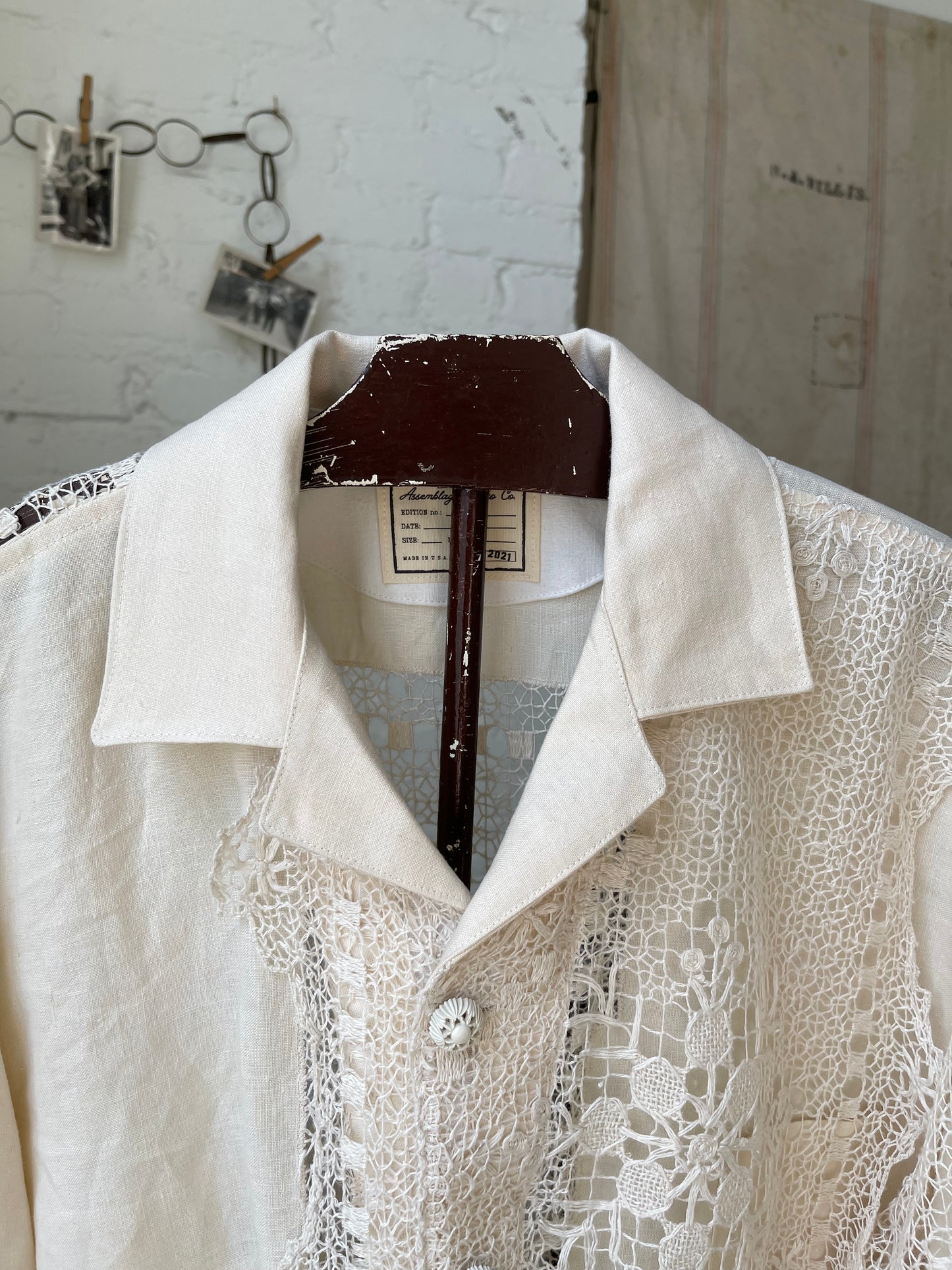 Heirloom Linen Shirt [L]