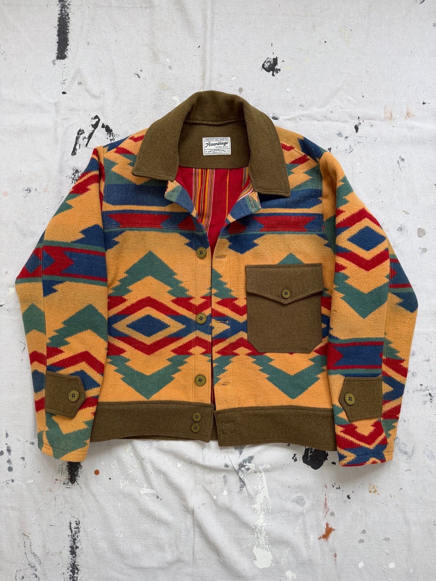 Camp Blanket Wool Jacket [L]